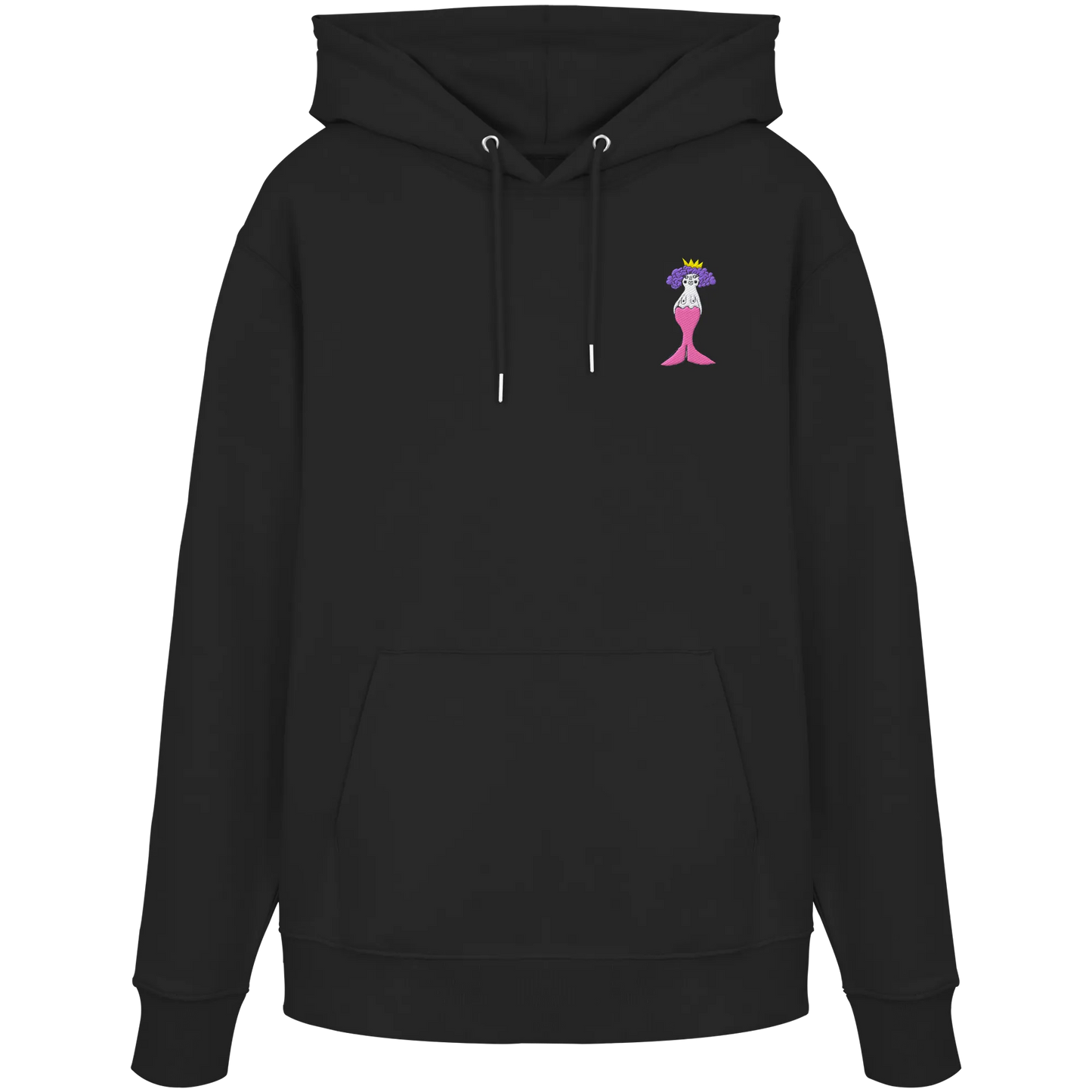 Mermaid Embroidered - Organic Hoodie