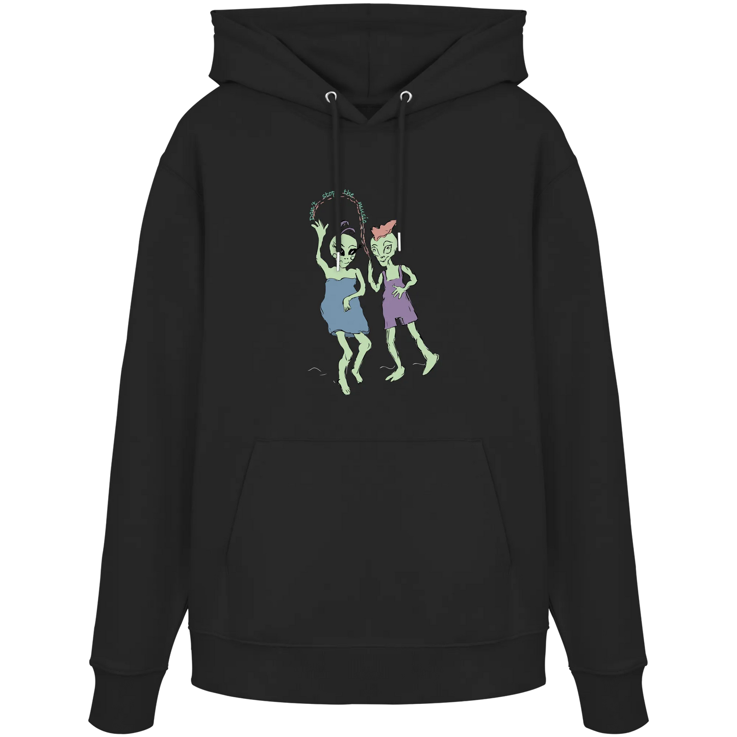 Dancing Aliens! - Organic Hoodie