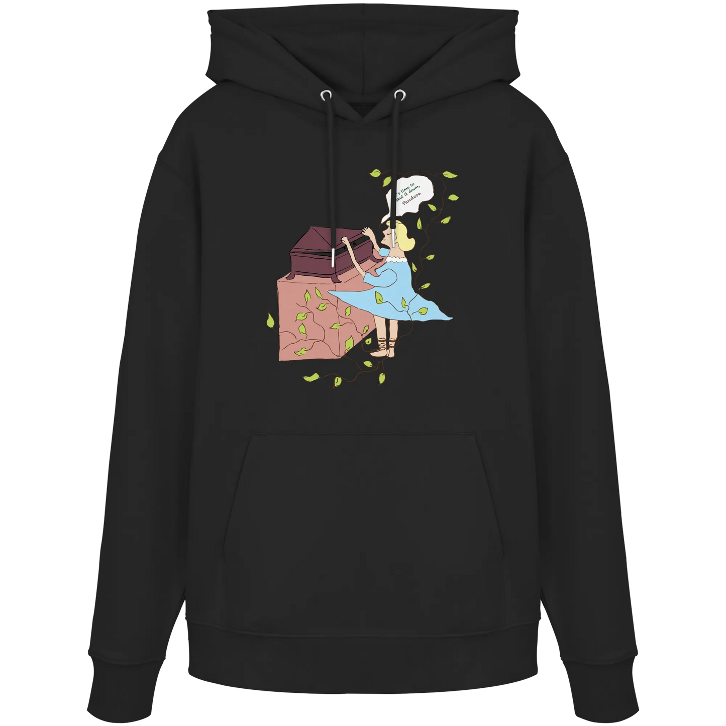 it's time to shut it down pandora! - Organic Hoodie