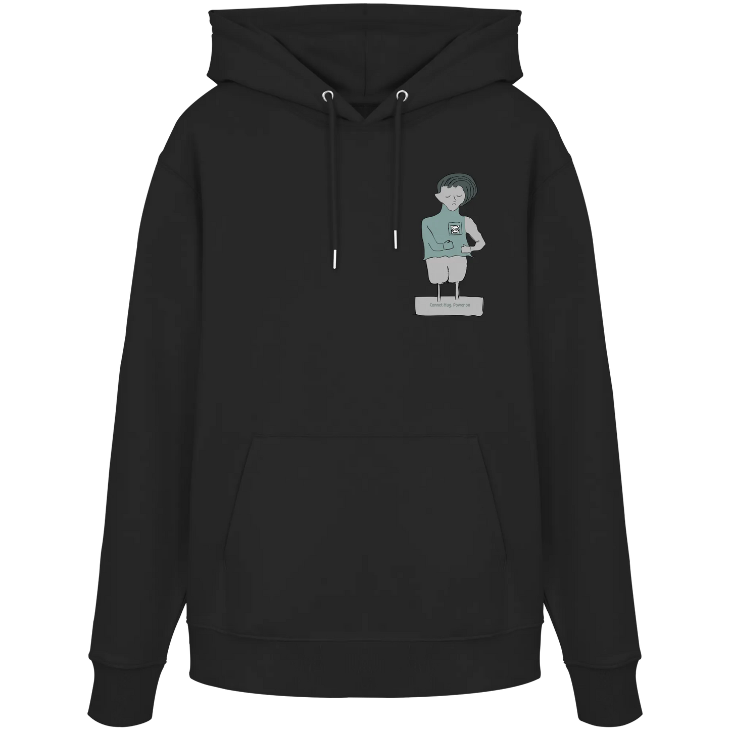 connecting - Organic Hoodie