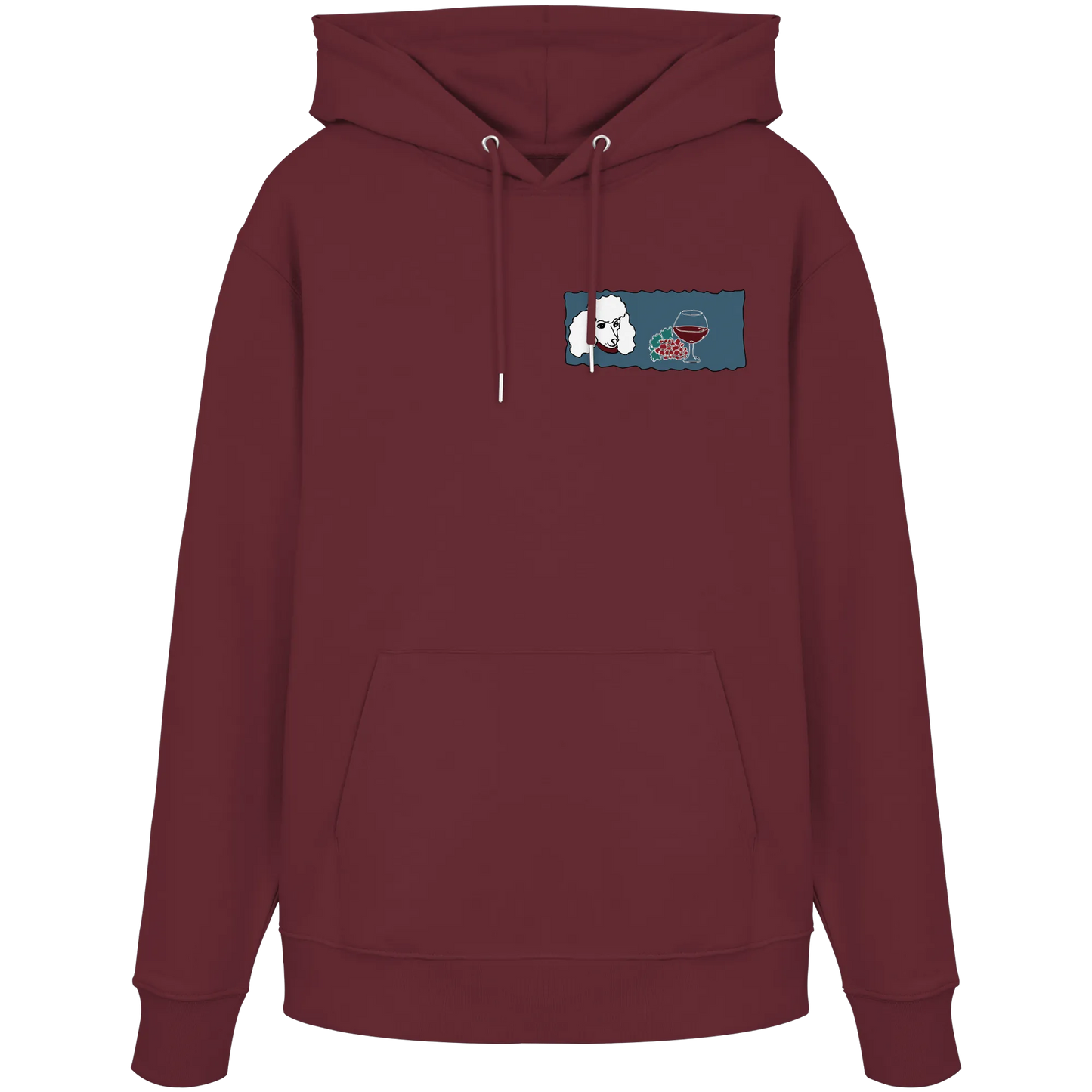 Wine Dog - Organic Hoodie