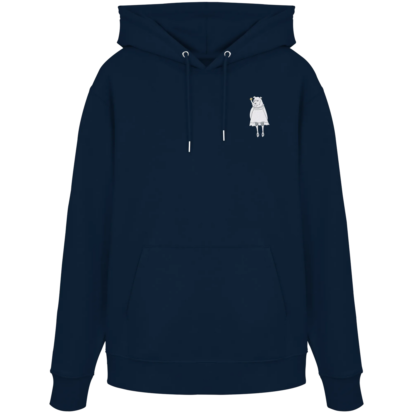 Rhino Embroidered - Organic Hoodie