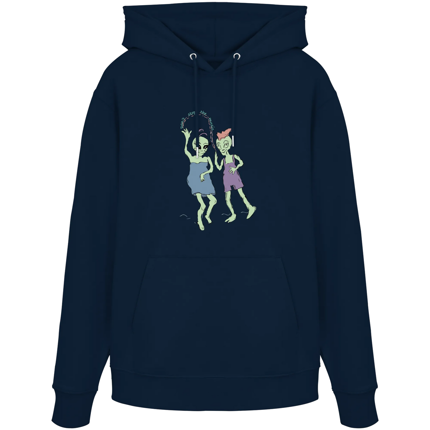 Dancing Aliens! - Organic Hoodie