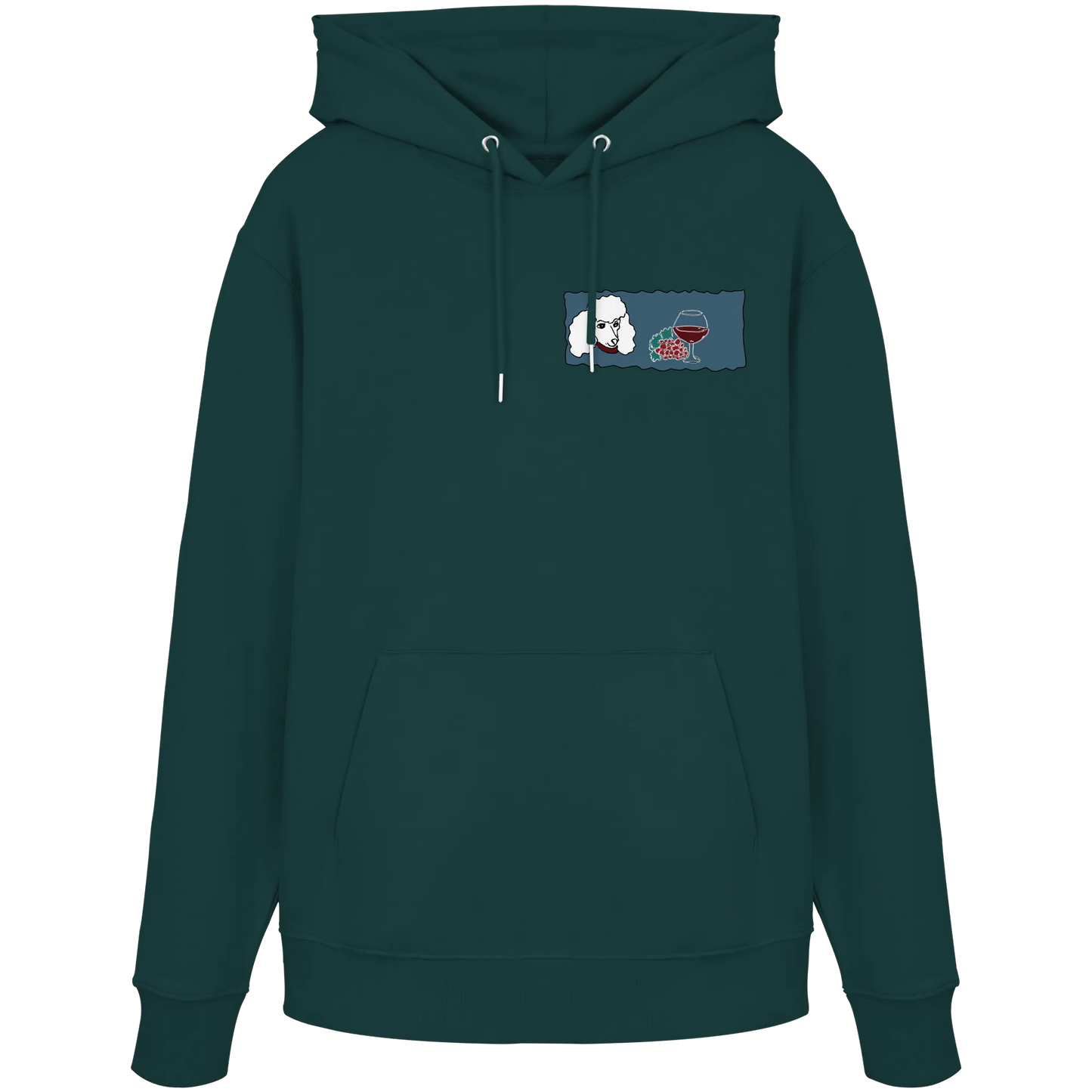 Wine Dog - Organic Hoodie