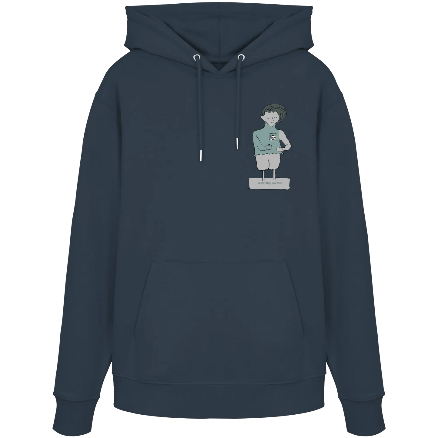 connecting - Organic Hoodie