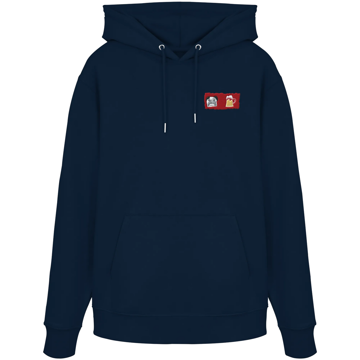 Bark and Brew Embroidery - Organic Hoodie (Stick)