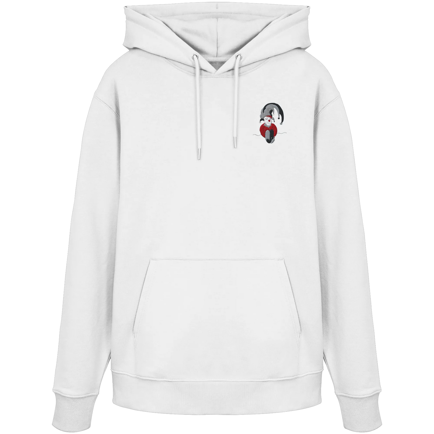 Blue Clown - Organic Hoodie (Stick)