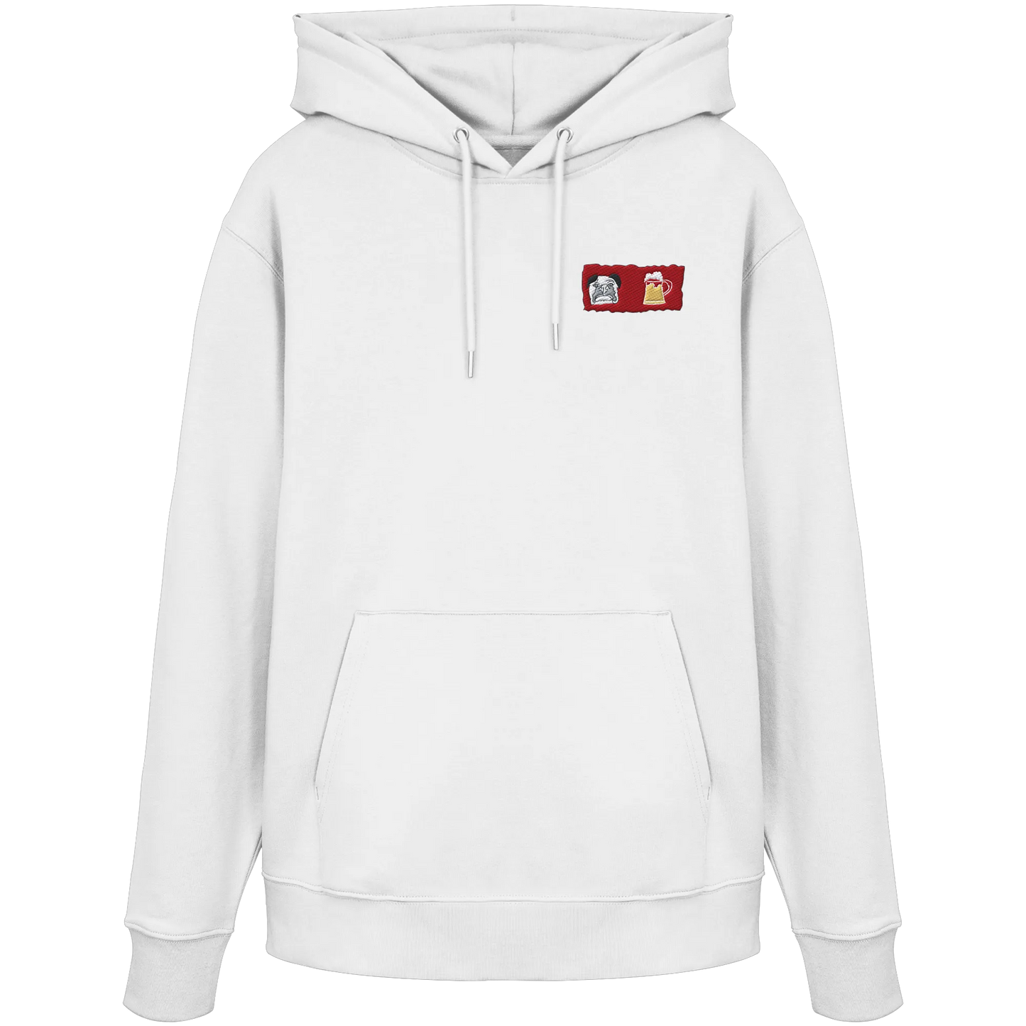 Bark and Brew Embroidery - Organic Hoodie (Stick)