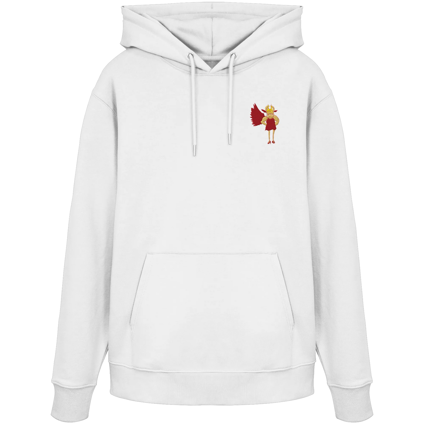 Anger Alchemist Embroidery - Organic Hoodie (Stick)