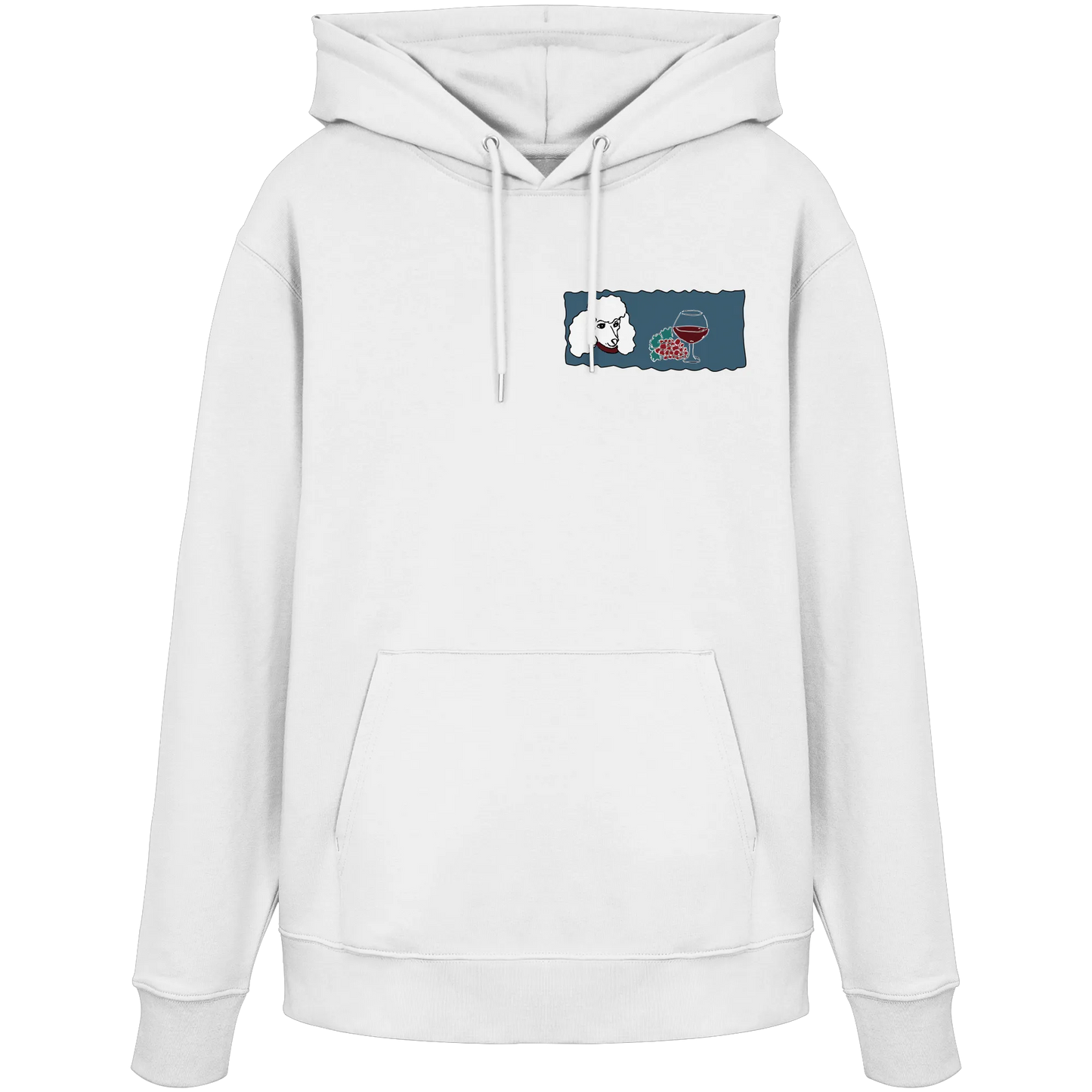 Wine Dog - Organic Hoodie