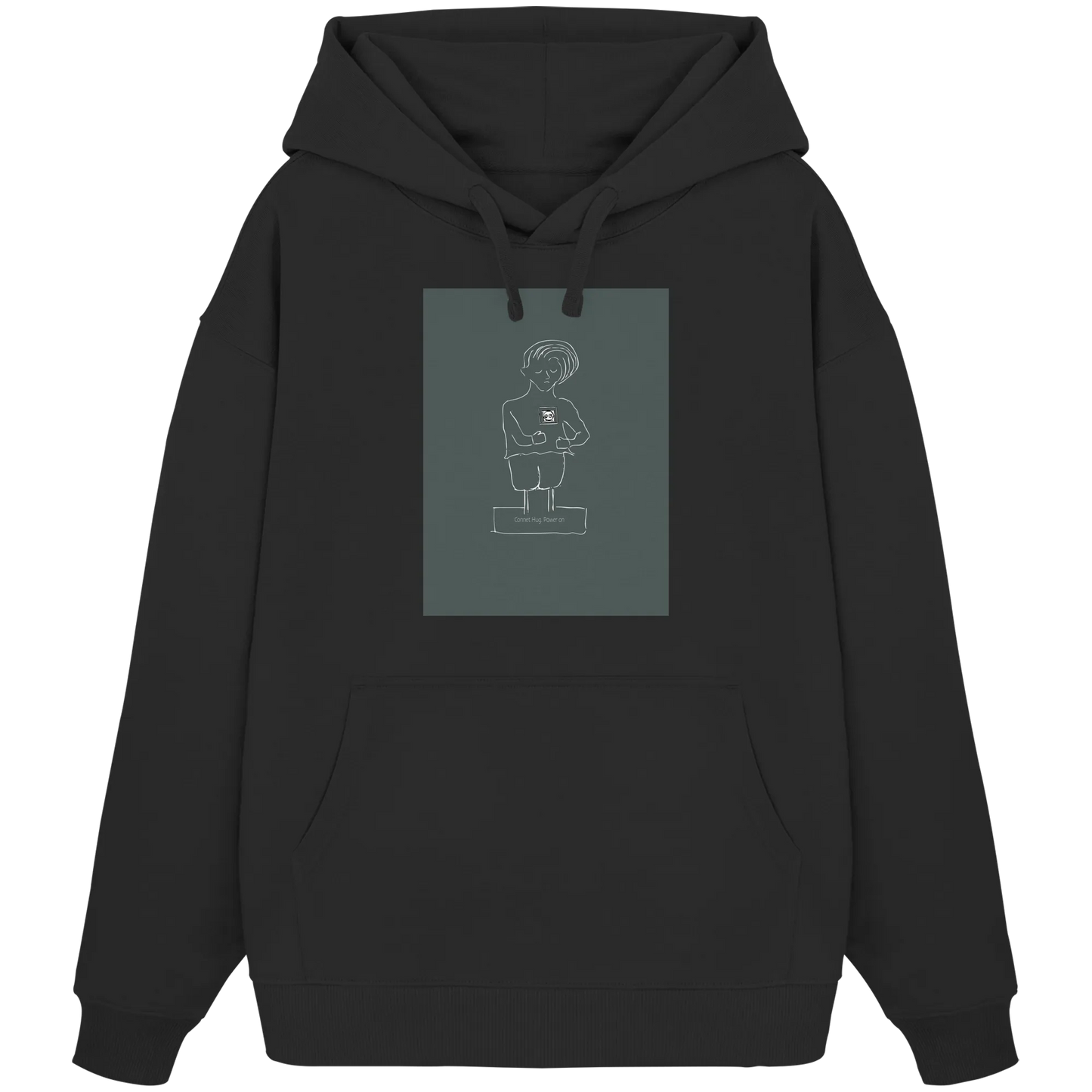connecting - Organic Oversize Hoodie