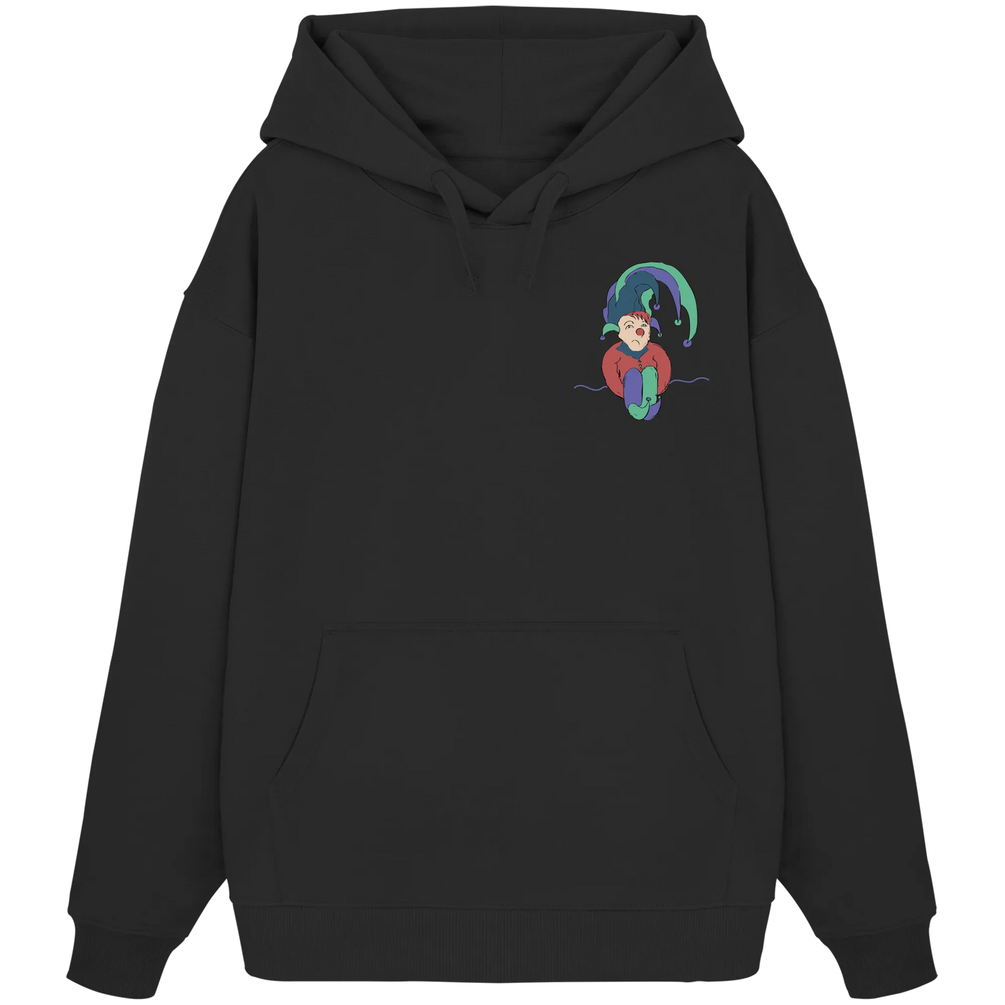 Blue Clown - Organic Oversize Hoodie