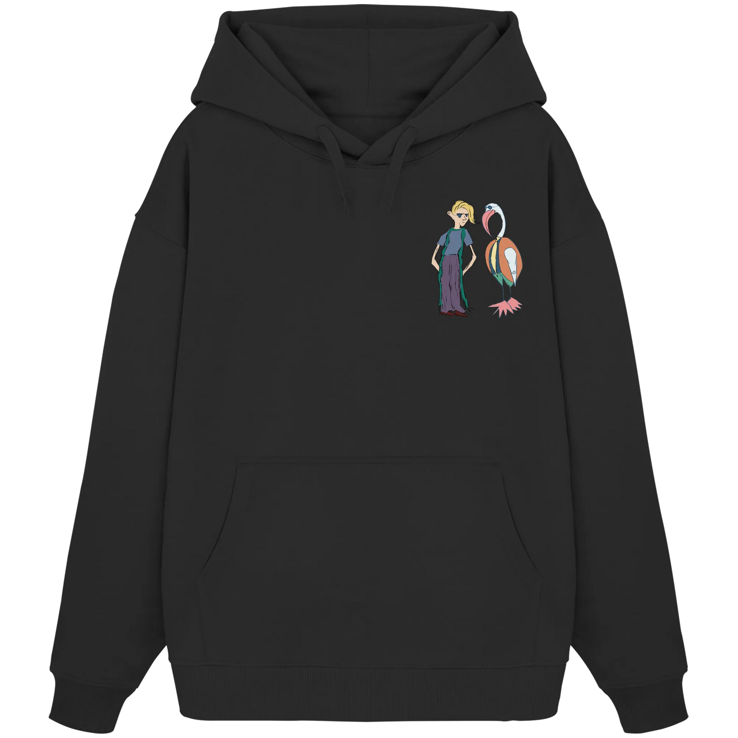 The Boy and the Heron - Organic Oversize Hoodie