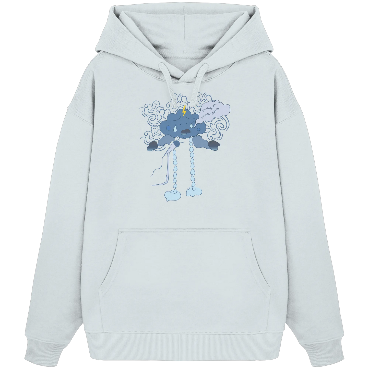 Cloudy - Organic Oversize Hoodie
