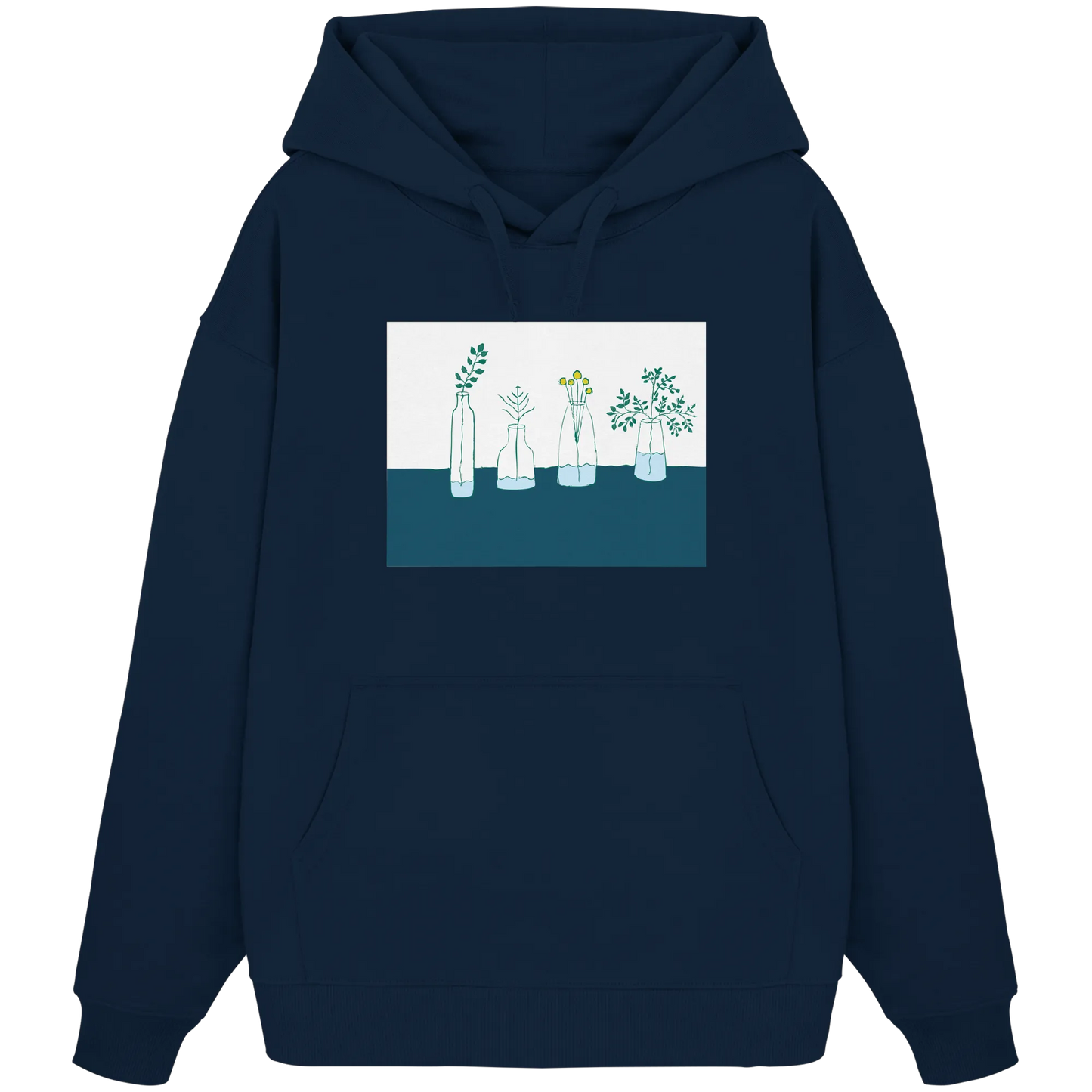 Flowers! - Organic Oversize Hoodie