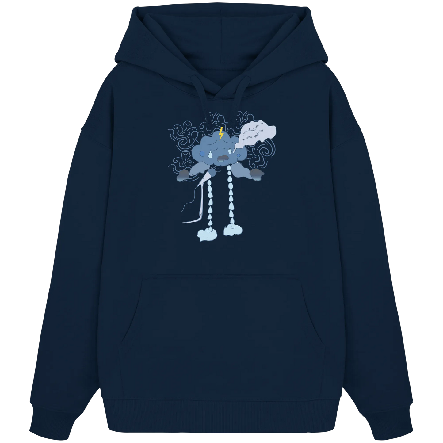 Cloudy - Organic Oversize Hoodie