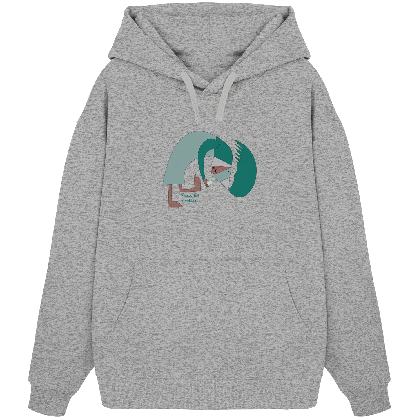 Masochist Achilles - Organic Oversize Hoodie