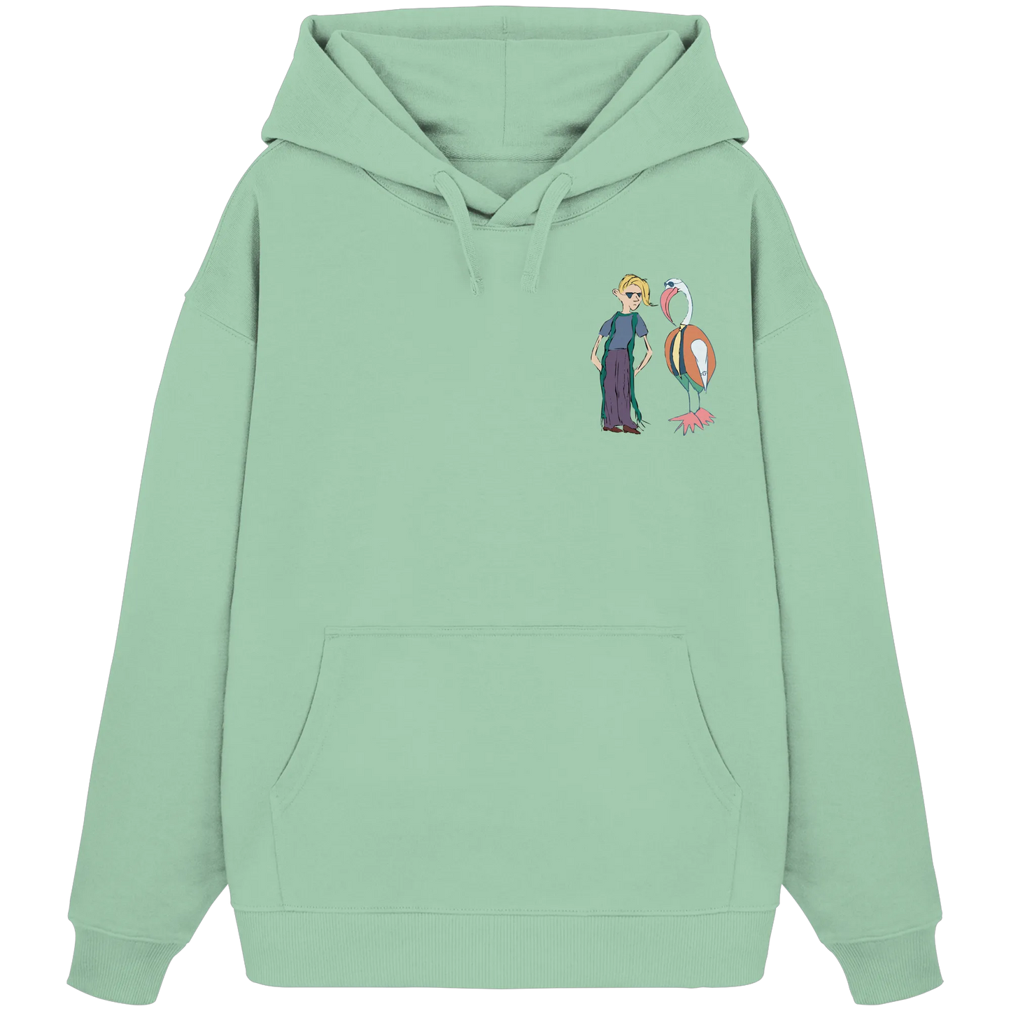 The Boy and the Heron - Organic Oversize Hoodie