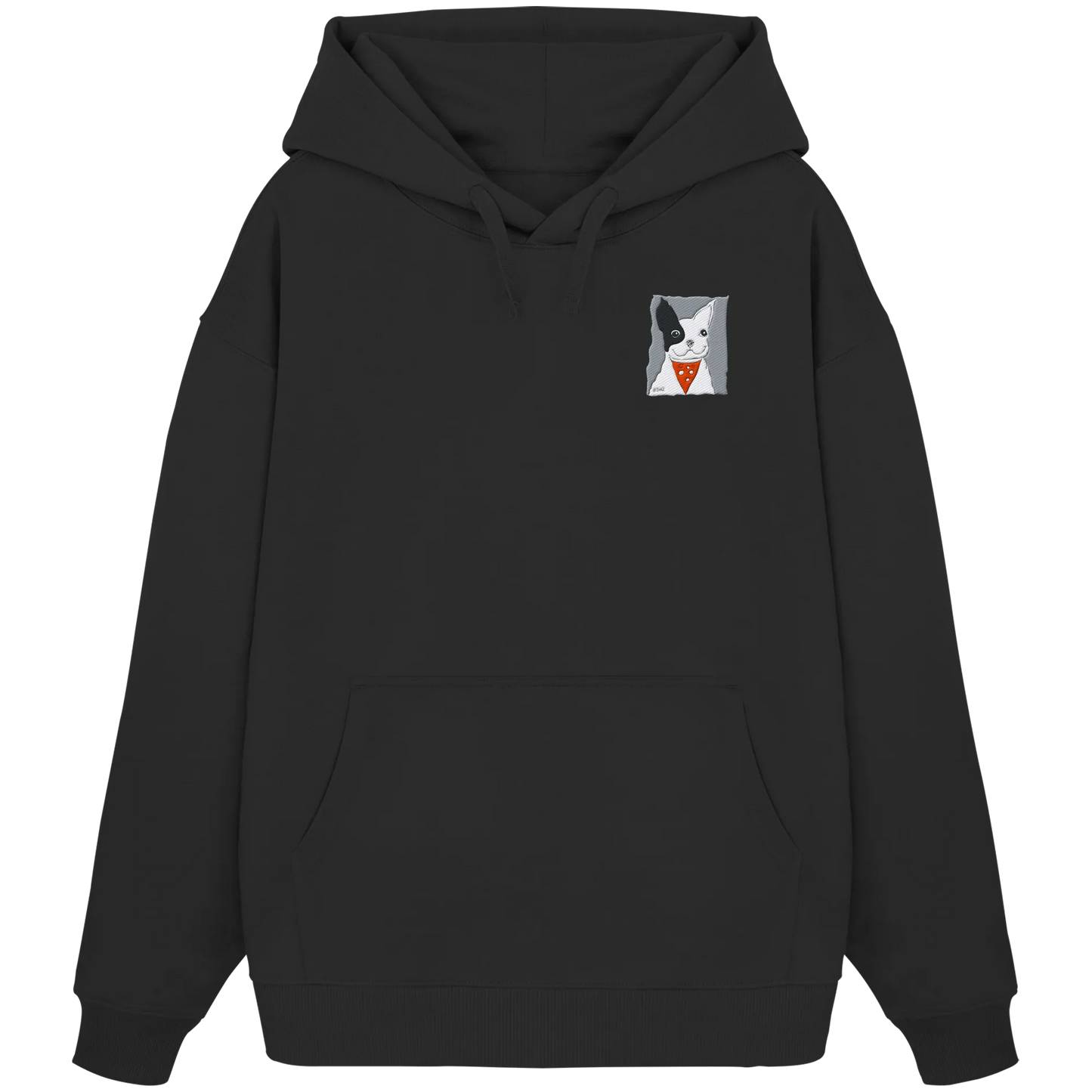Diez Embroidery - Organic Oversize Hoodie (Stick)