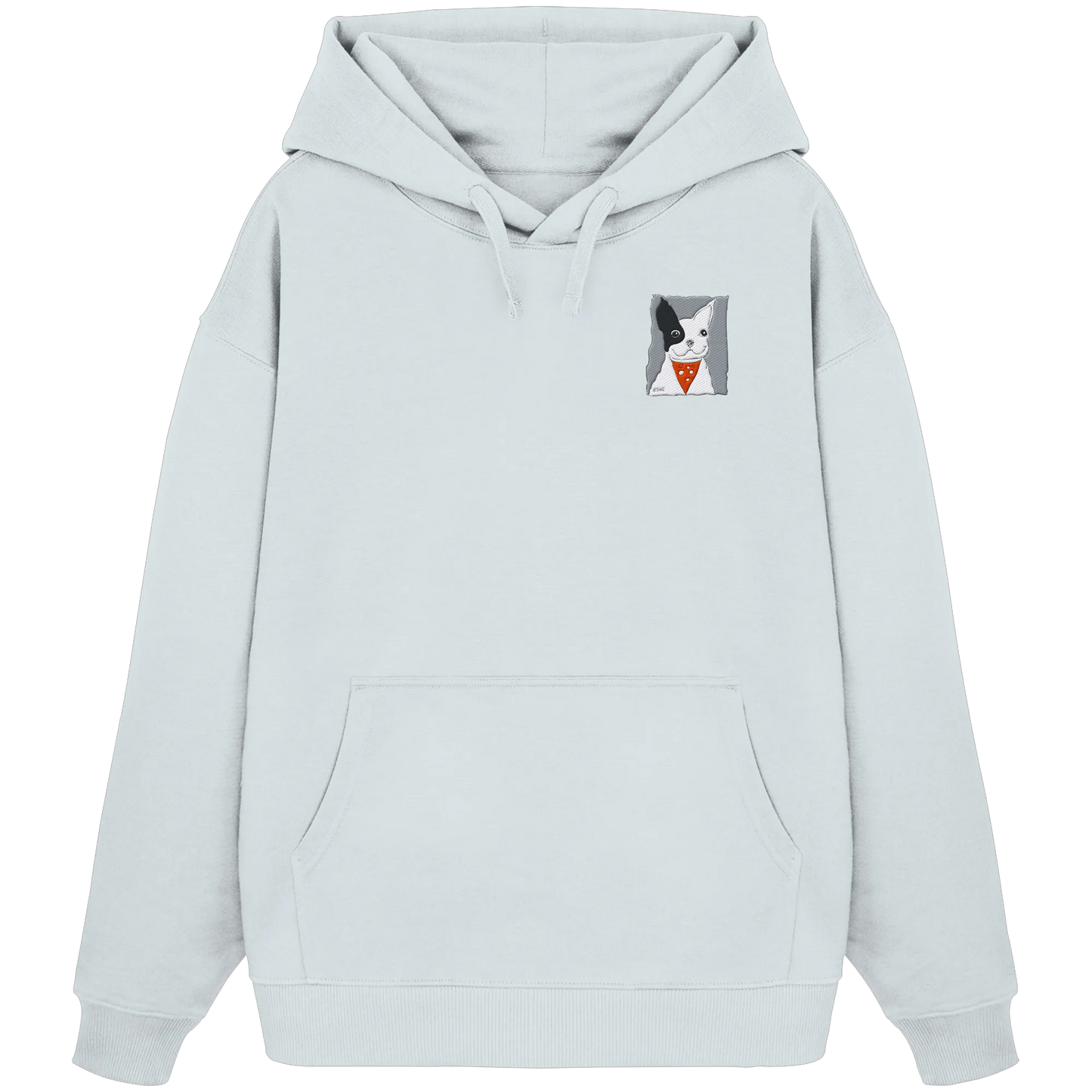Diez Embroidery - Organic Oversize Hoodie (Stick)