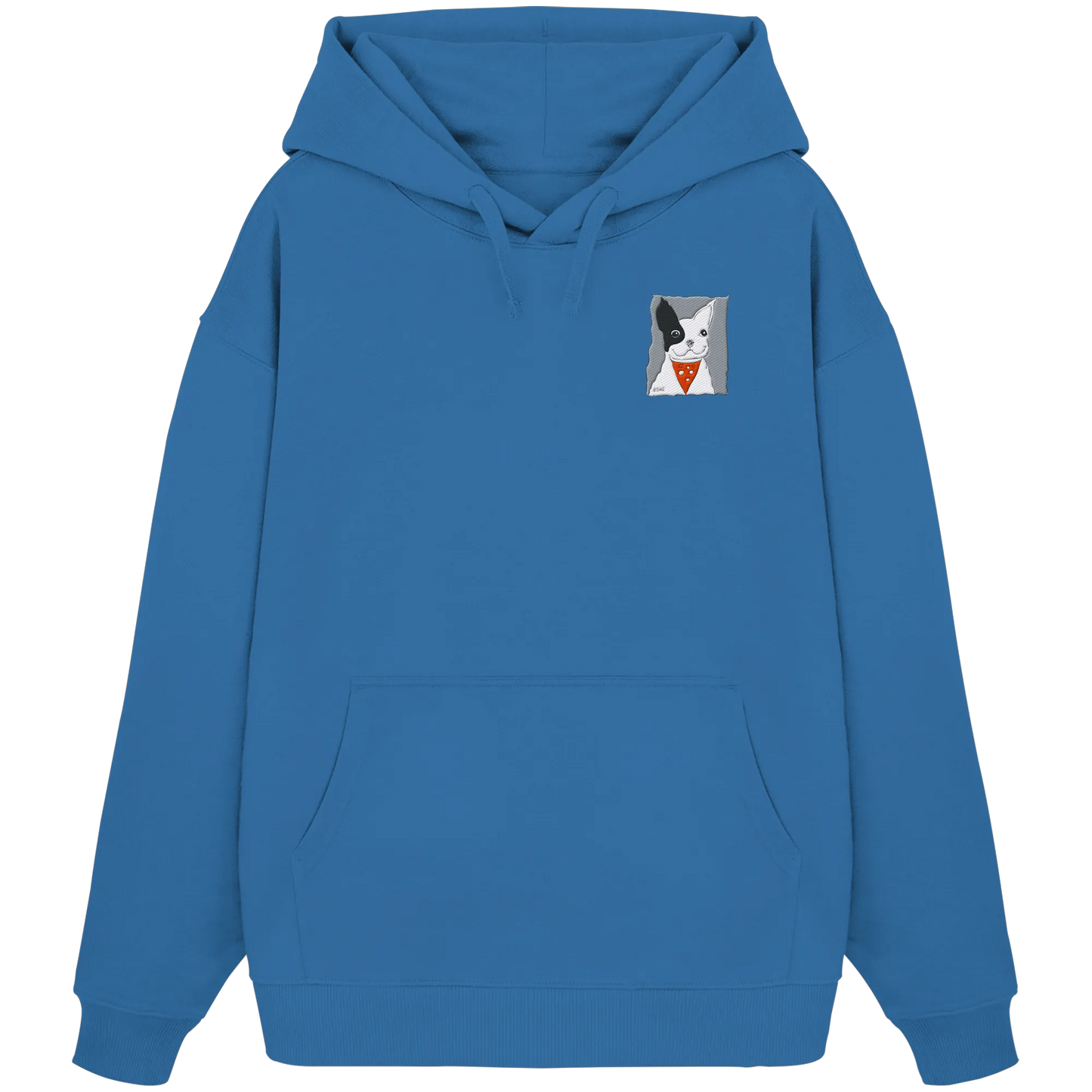 Diez Embroidery - Organic Oversize Hoodie (Stick)