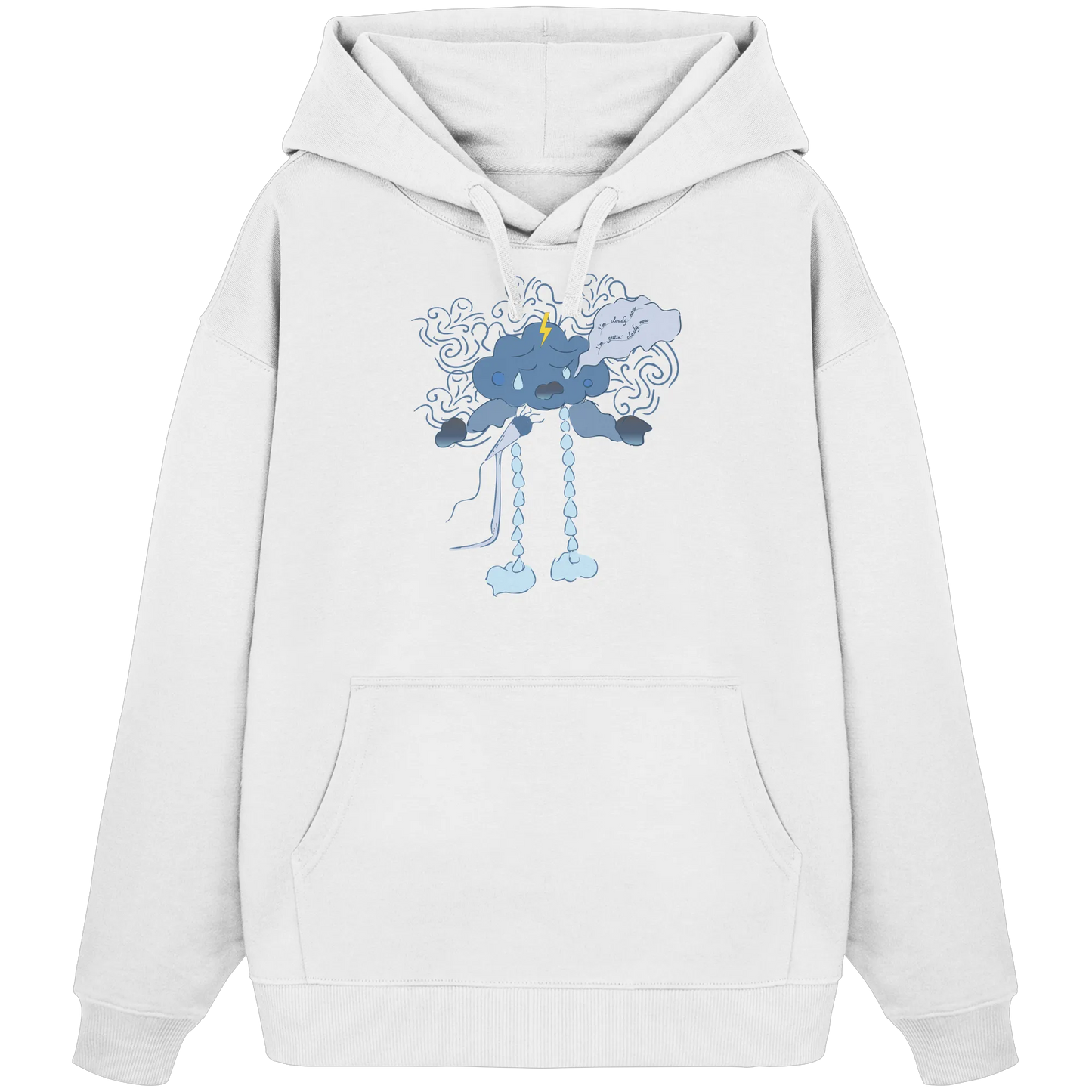 Cloudy - Organic Oversize Hoodie