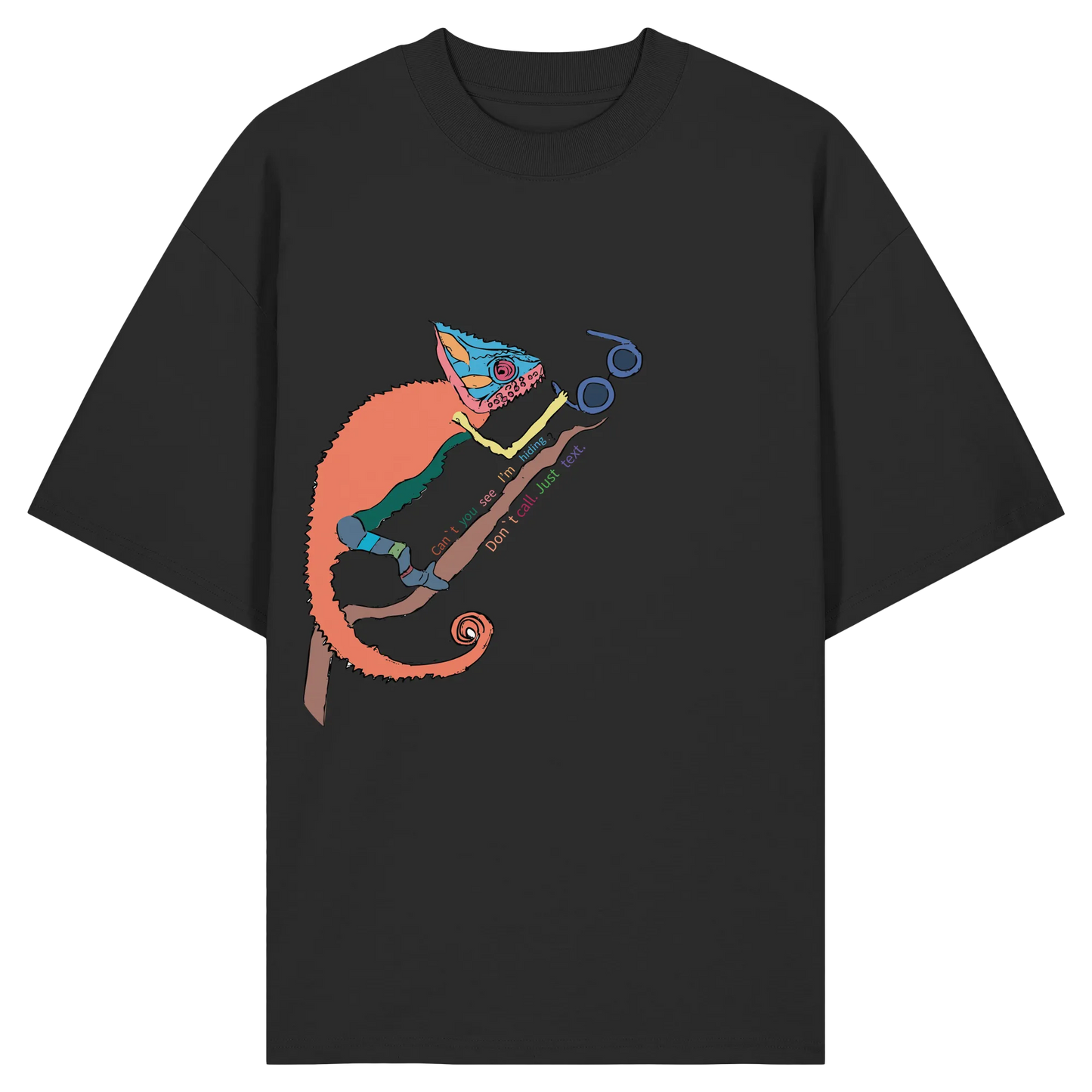 Don't call me - Organic Oversize Shirt