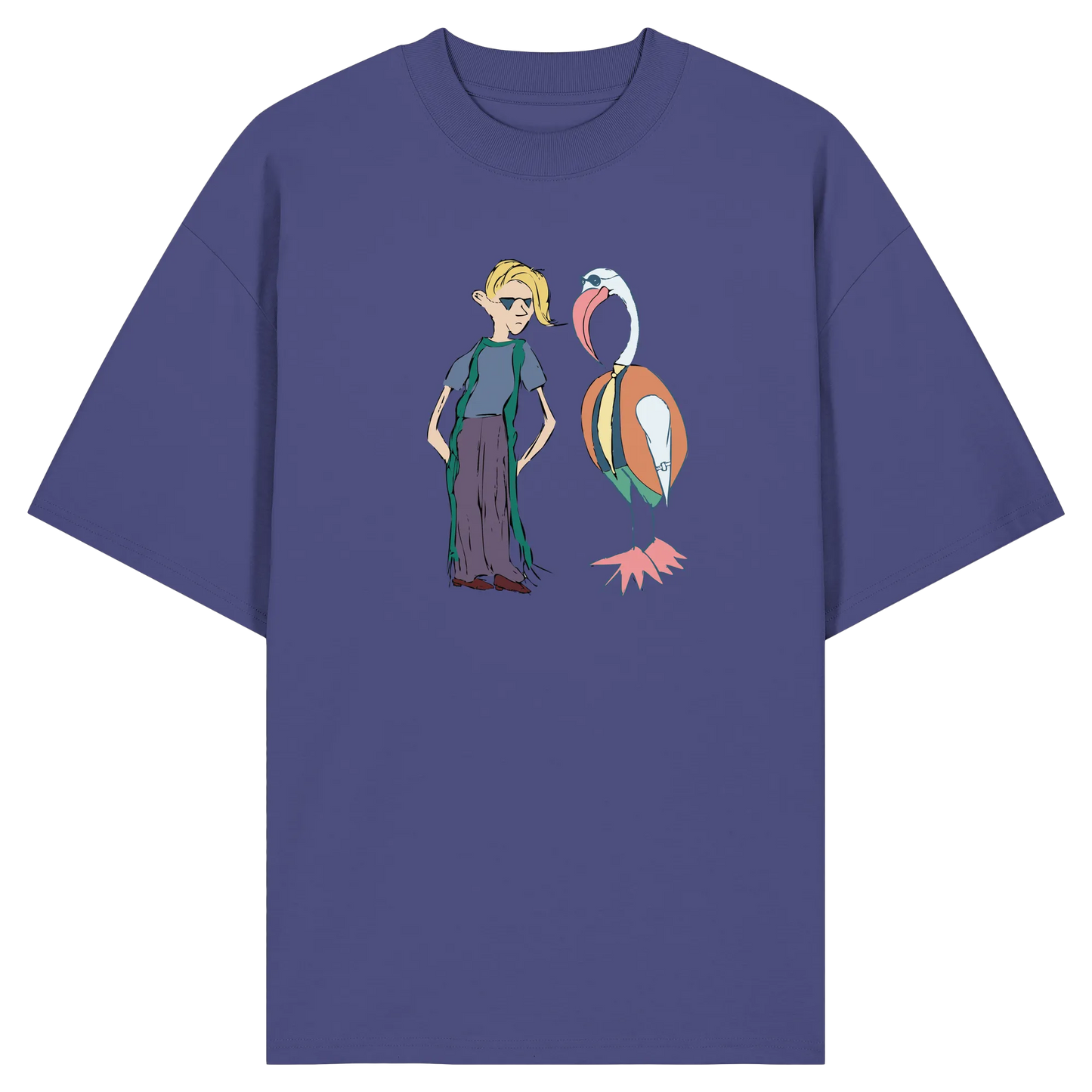 The Boy and the Heron - Organic Oversize Shirt