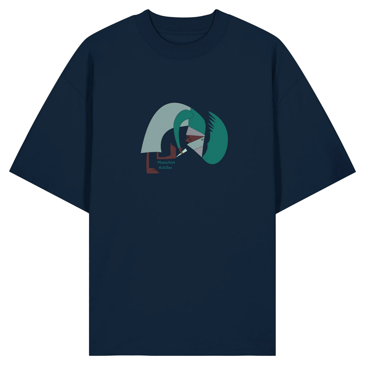 Masochist Achilles - Organic Oversize Shirt