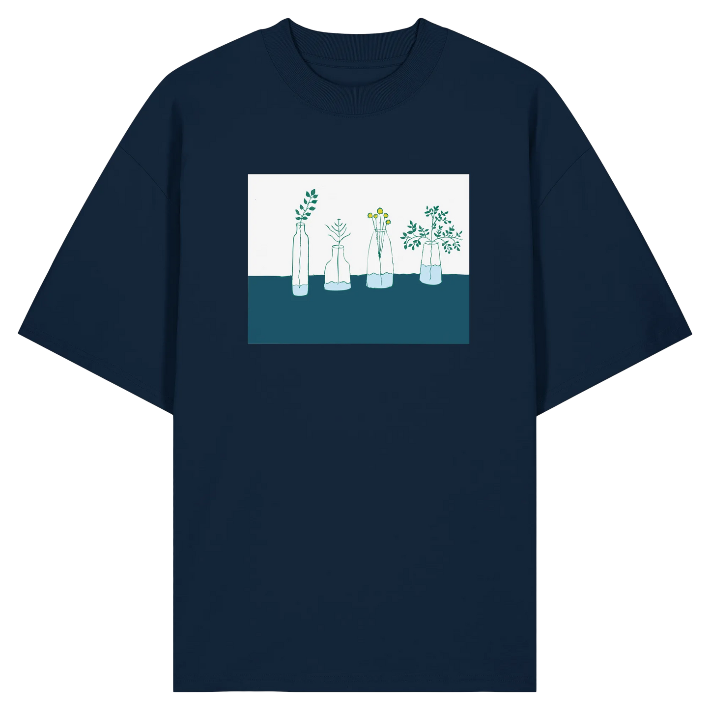 Flowers! - Organic Oversize Shirt