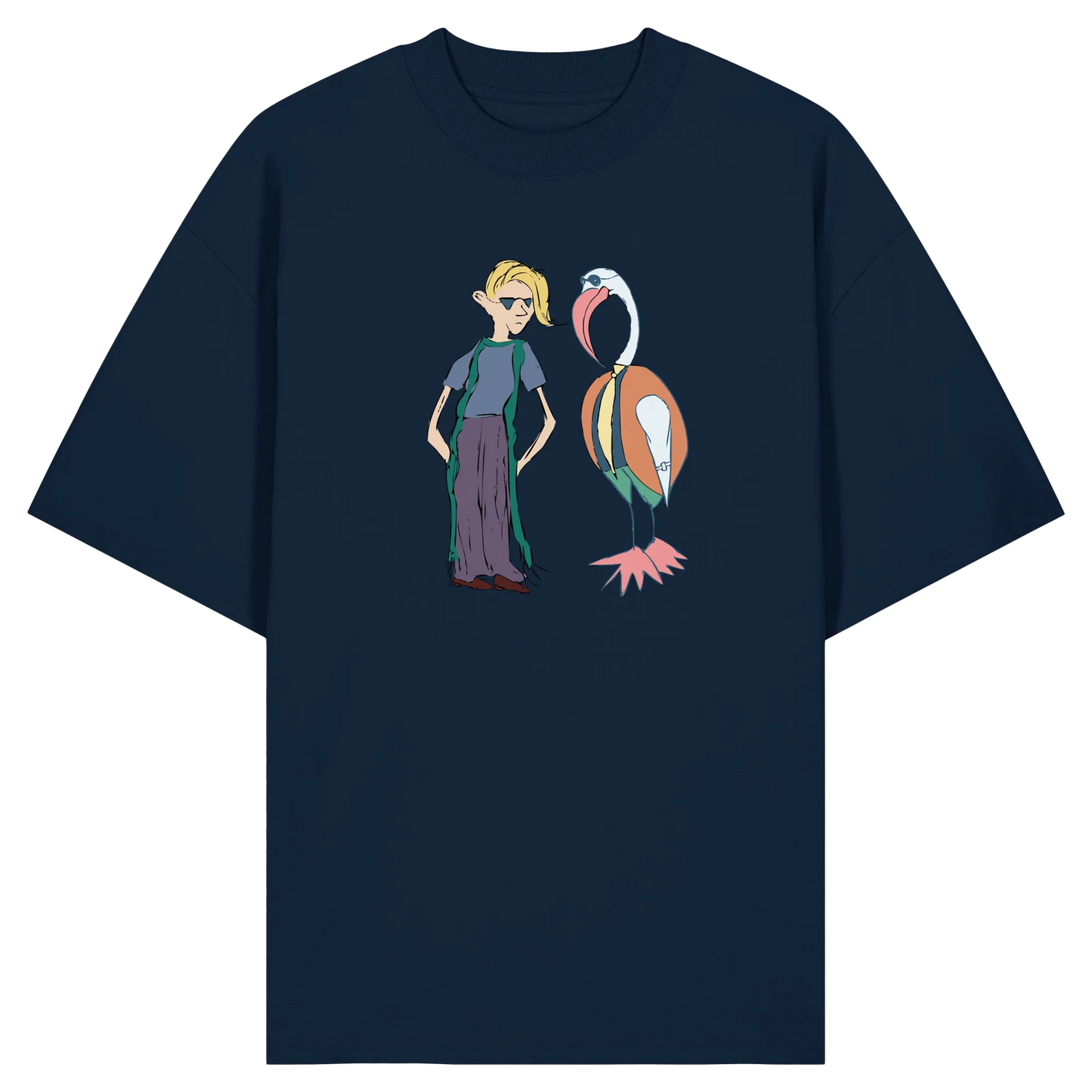The Boy and the Heron - Organic Oversize Shirt