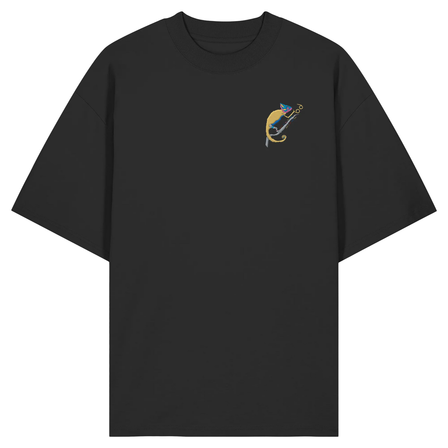 Don't call me Embroidery - Organic Oversize Shirt (Stick)