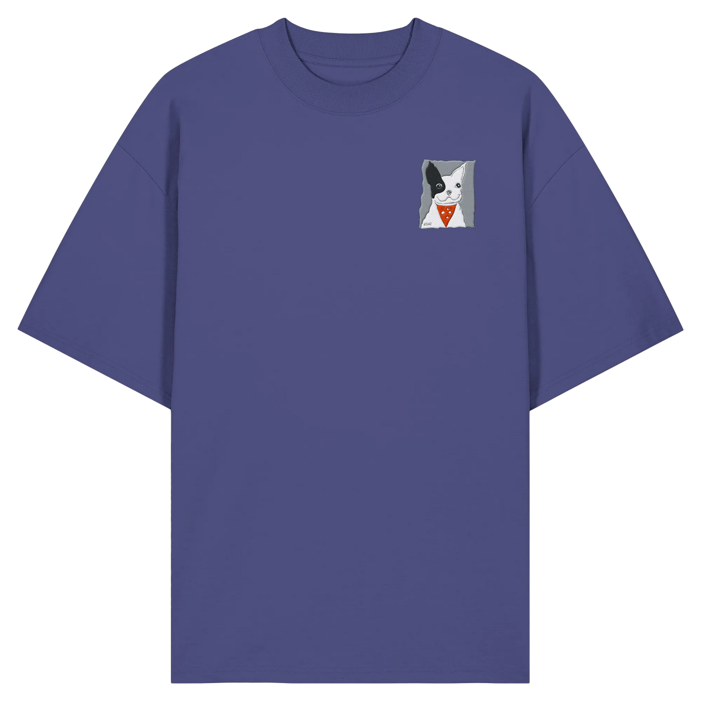 Diez Embroidery - Organic Oversize Shirt (Stick)