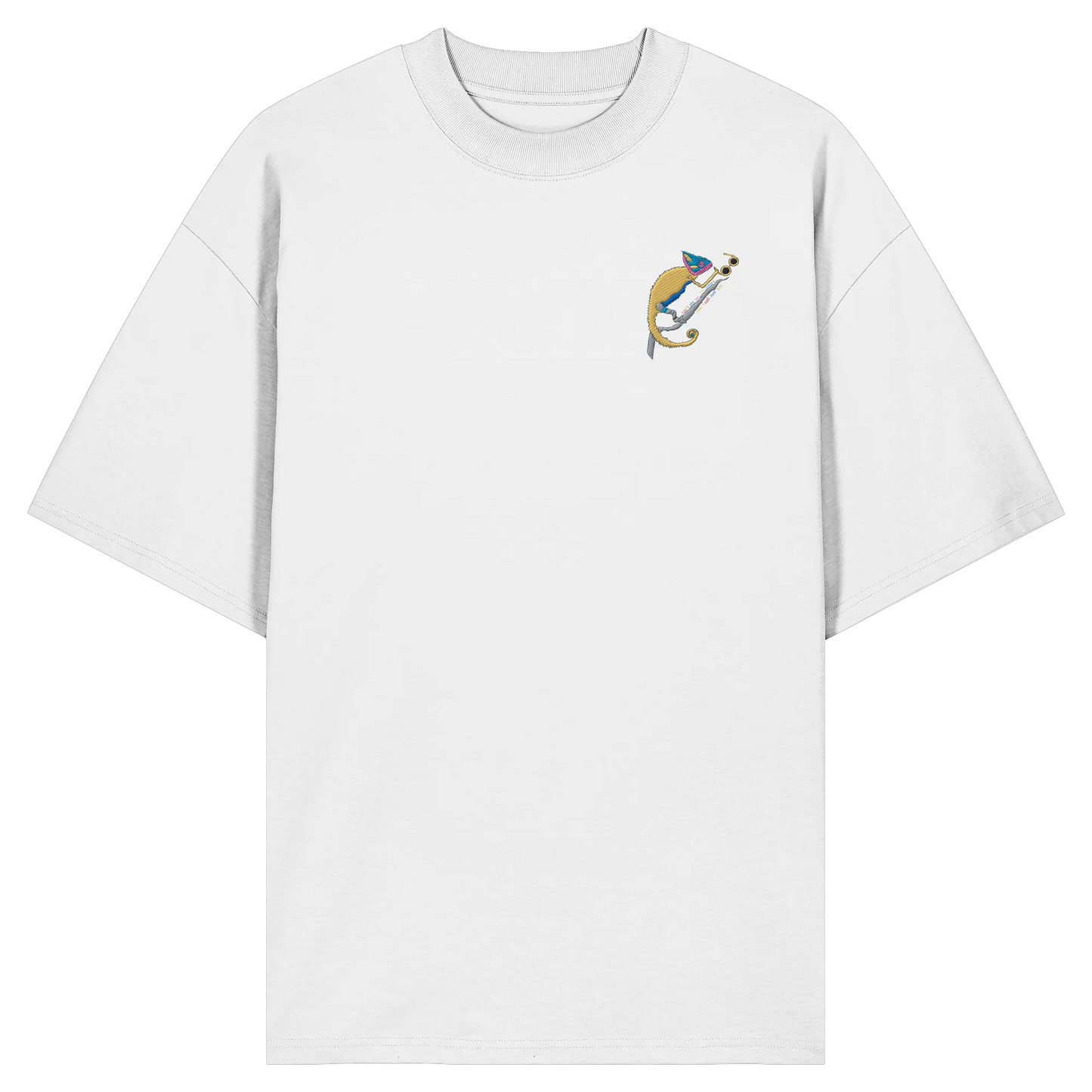 Don't call me Embroidery - Organic Oversize Shirt (Stick)