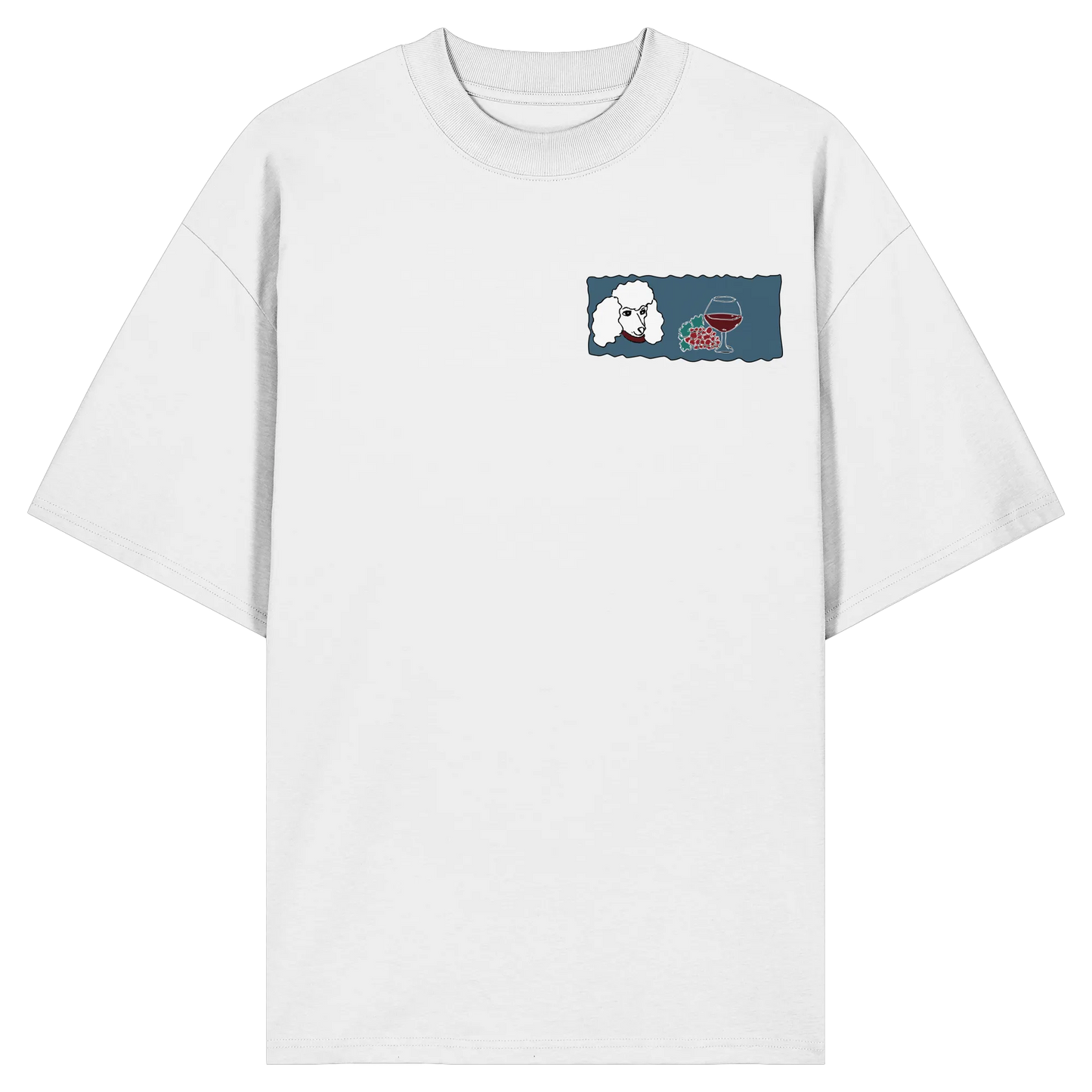 Wine Dog - Organic Oversize Shirt
