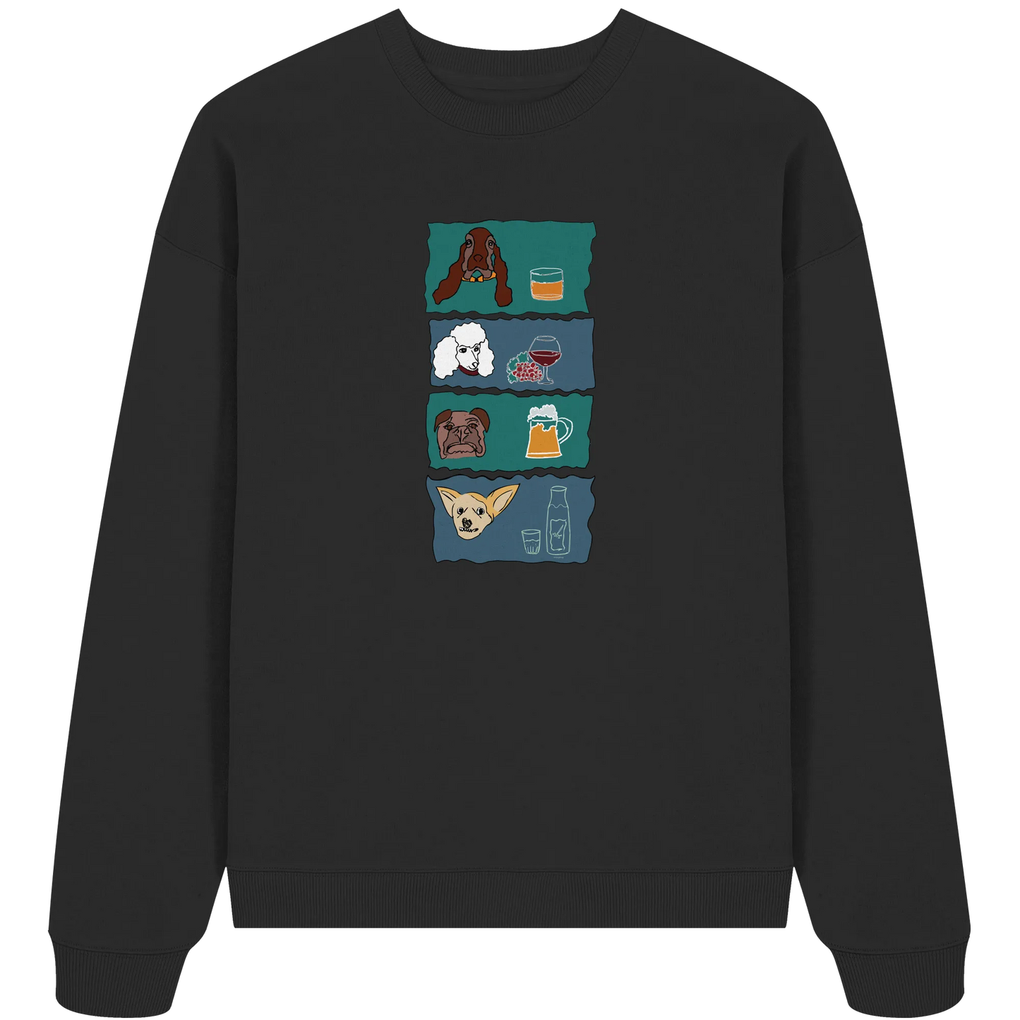 Dogs! - Organic Oversize Sweatshirt