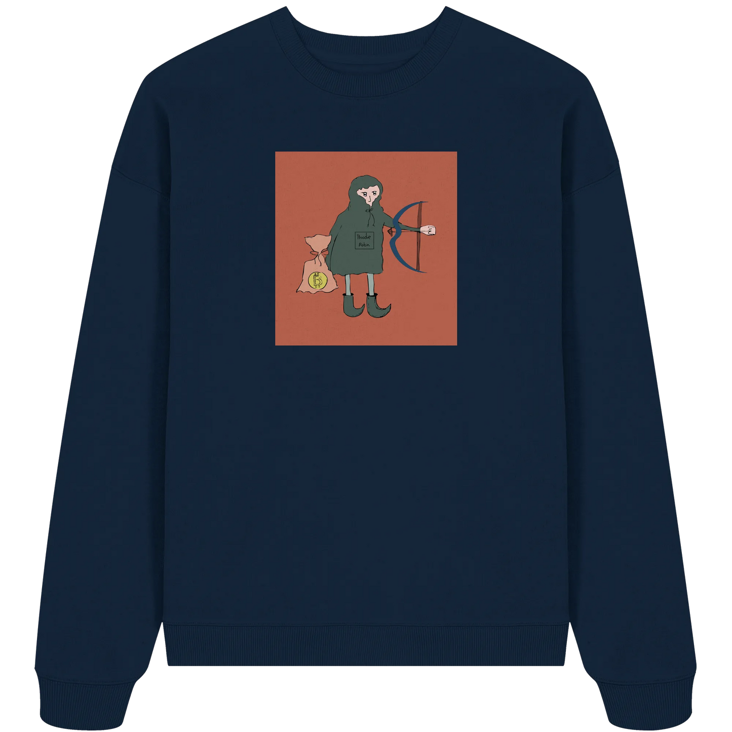 Hoodie Robin - Organic Oversize Sweatshirt