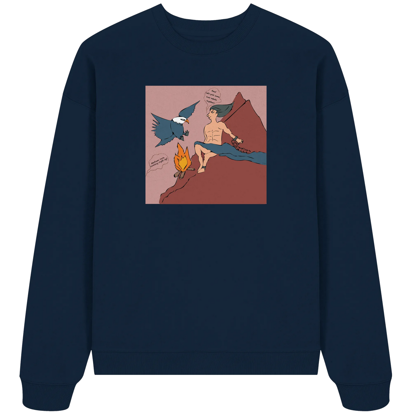 Prometheus - Organic Oversize Sweatshirt