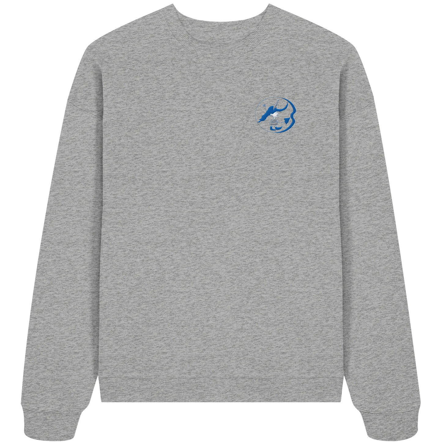 Inner Robin Embroidered - Organic Oversize Sweatshirt