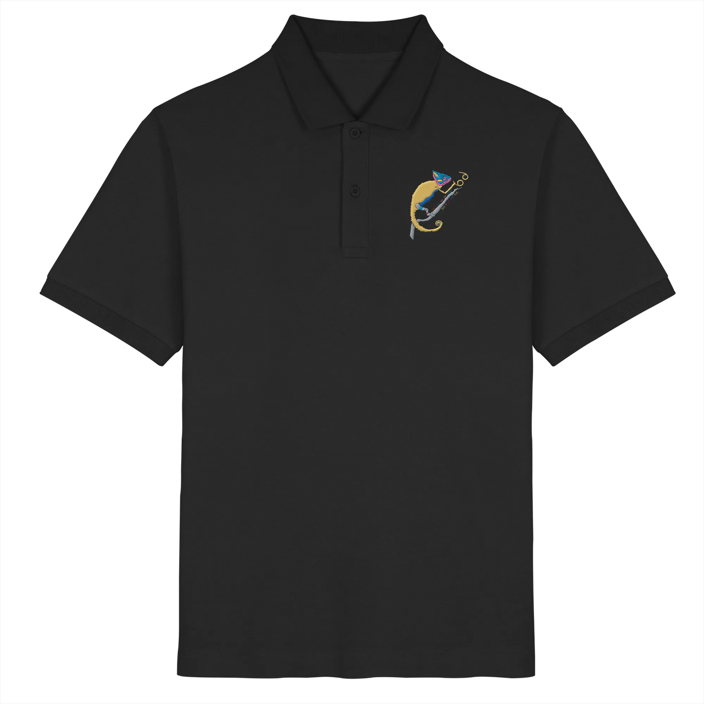 Don't call me Embroidery - Organic Poloshirt (Stick)