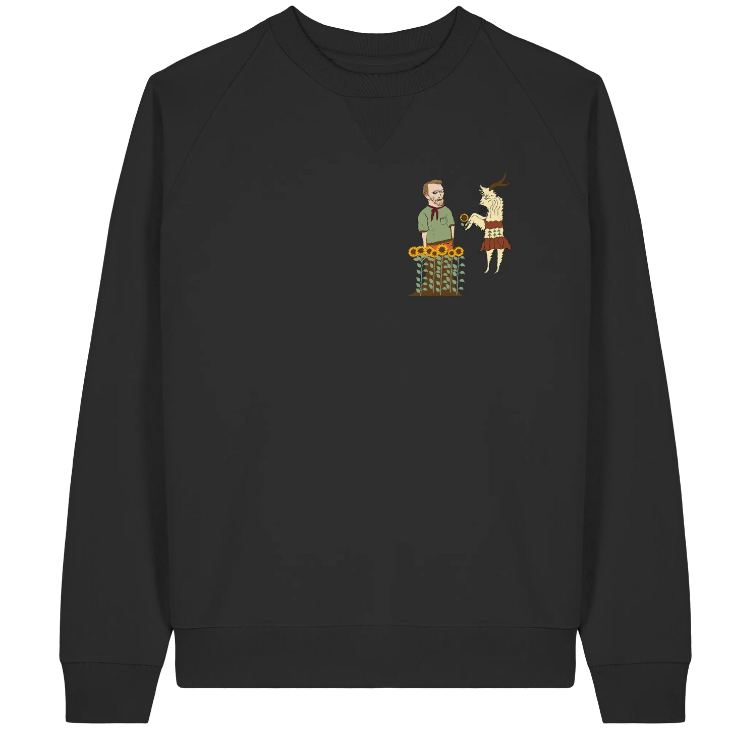 Van Gogh - Organic Raglan Sweatshirt
