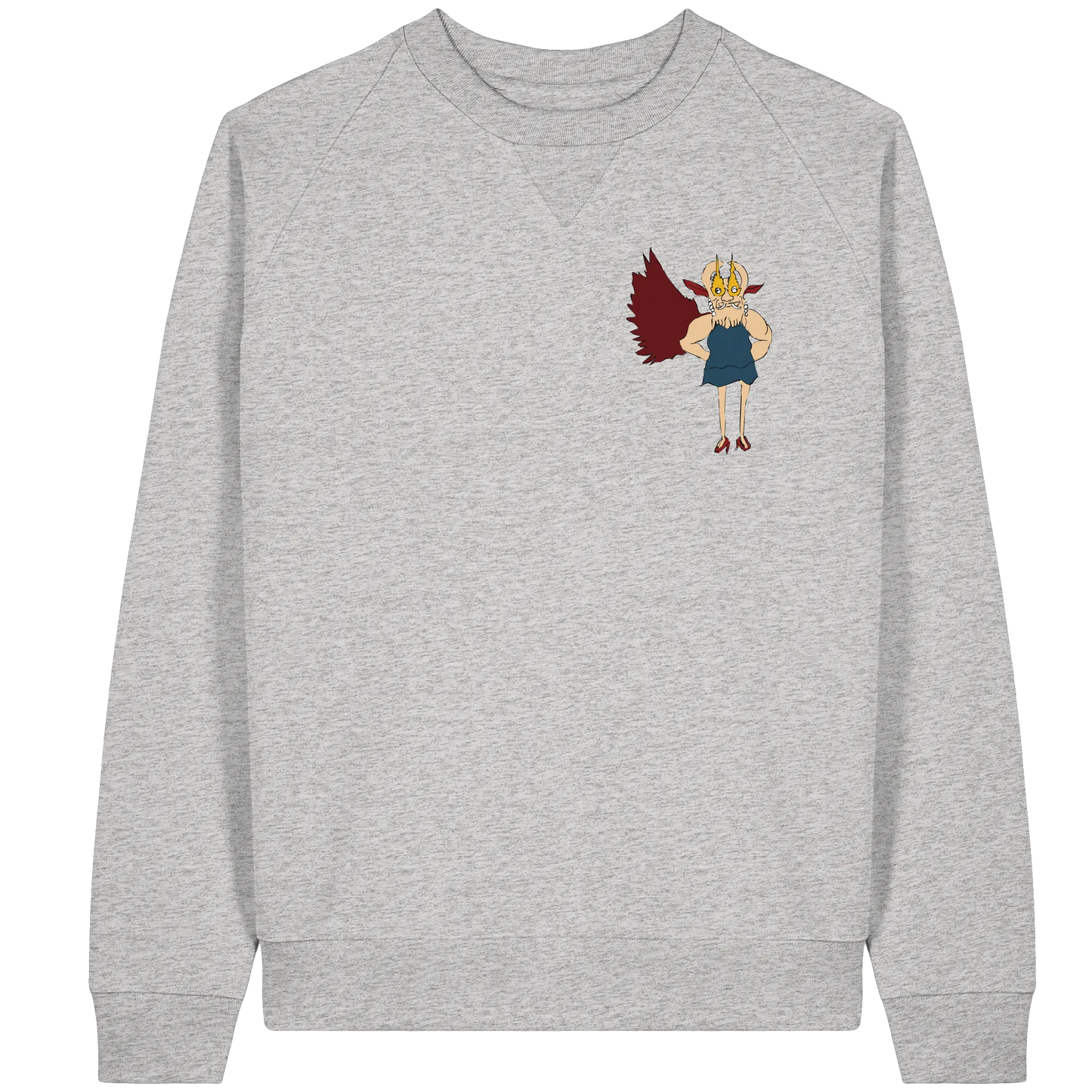 Anger Alchemist - Organic Raglan Sweatshirt