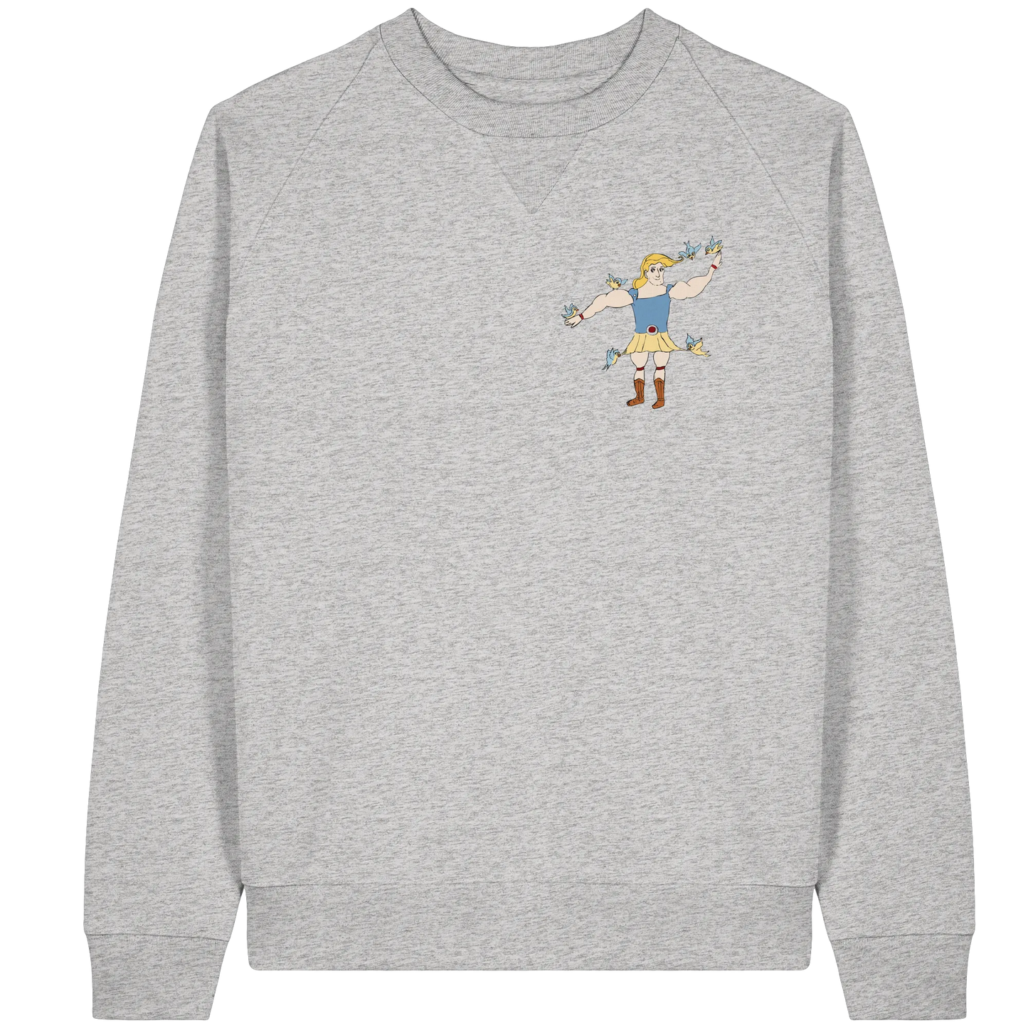 Hercules! - Organic Raglan Sweatshirt