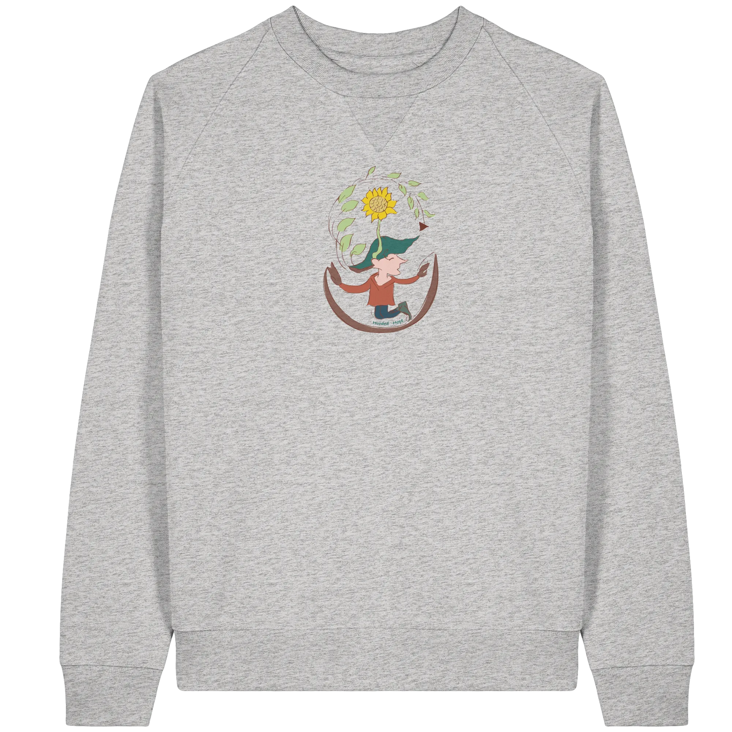 Hooded Hope - Organic Raglan Sweatshirt