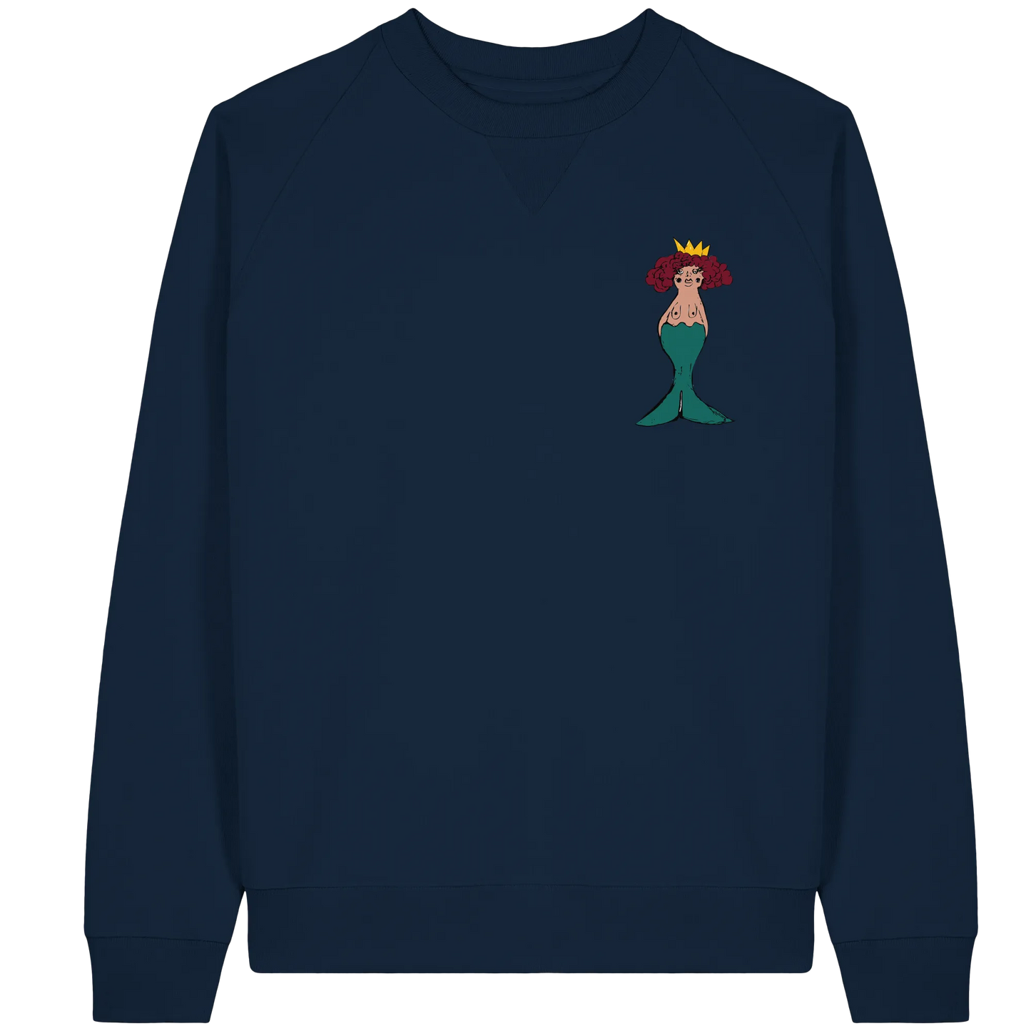 Mermaid - Organic Raglan Sweatshirt