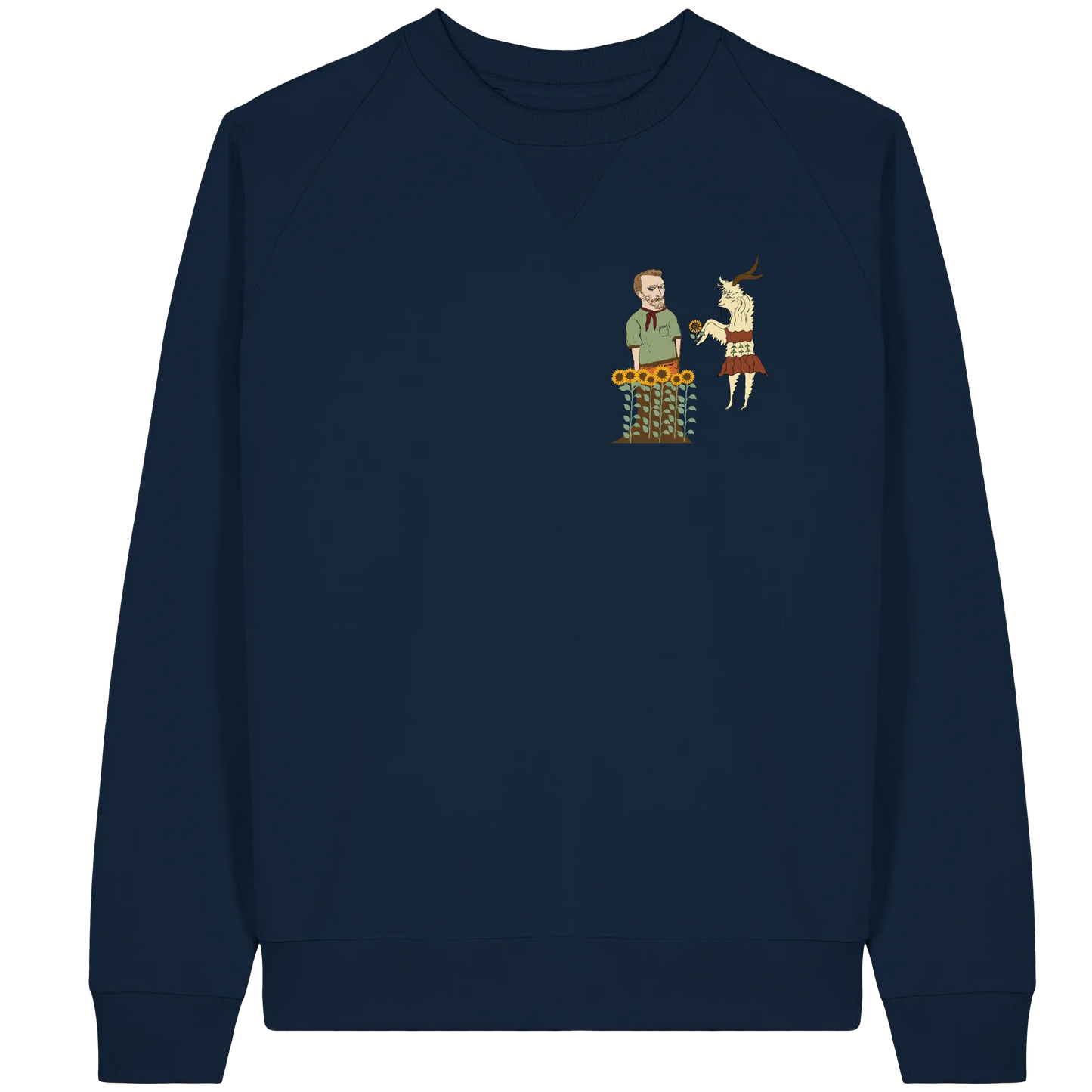 Van Gogh - Organic Raglan Sweatshirt