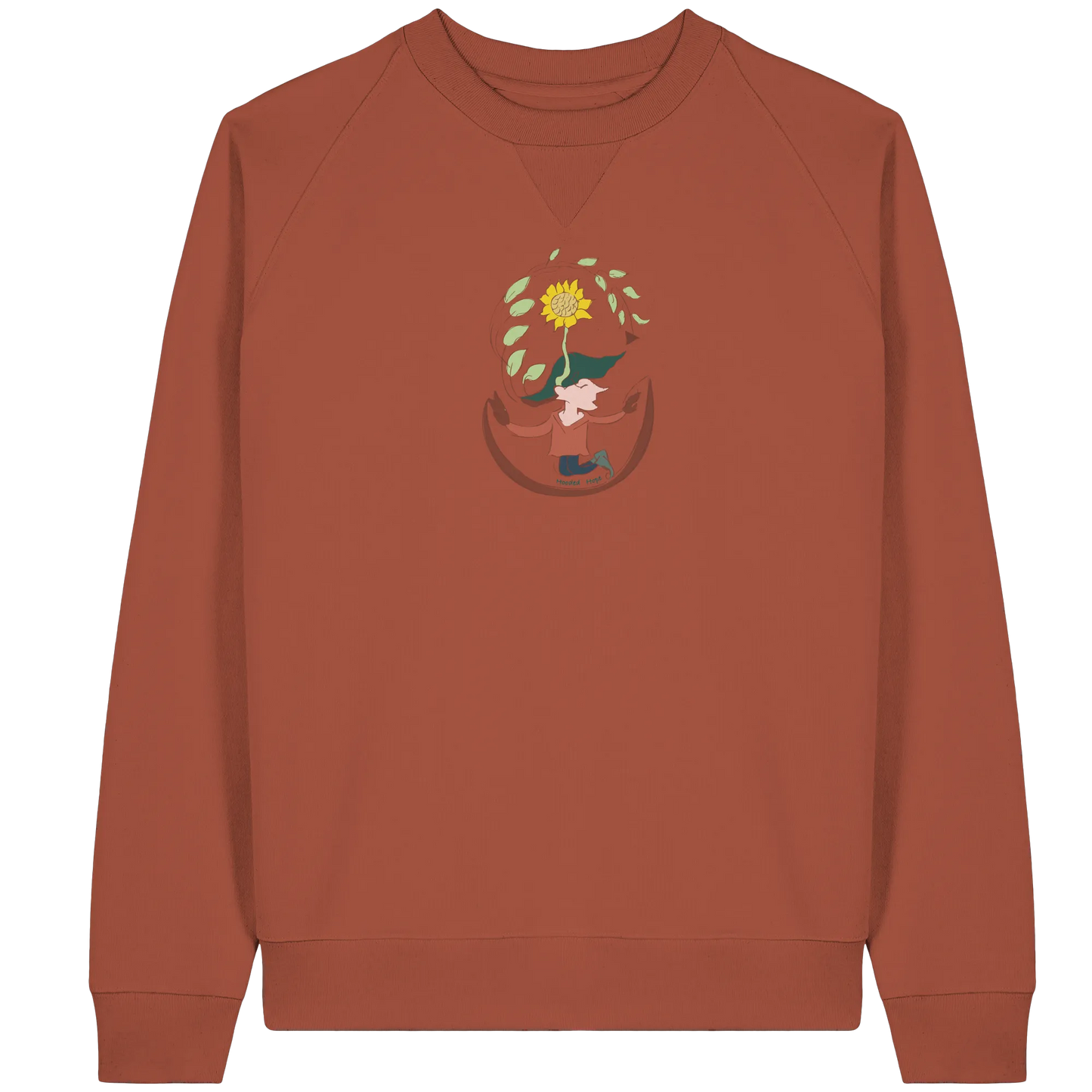 Hooded Hope - Organic Raglan Sweatshirt