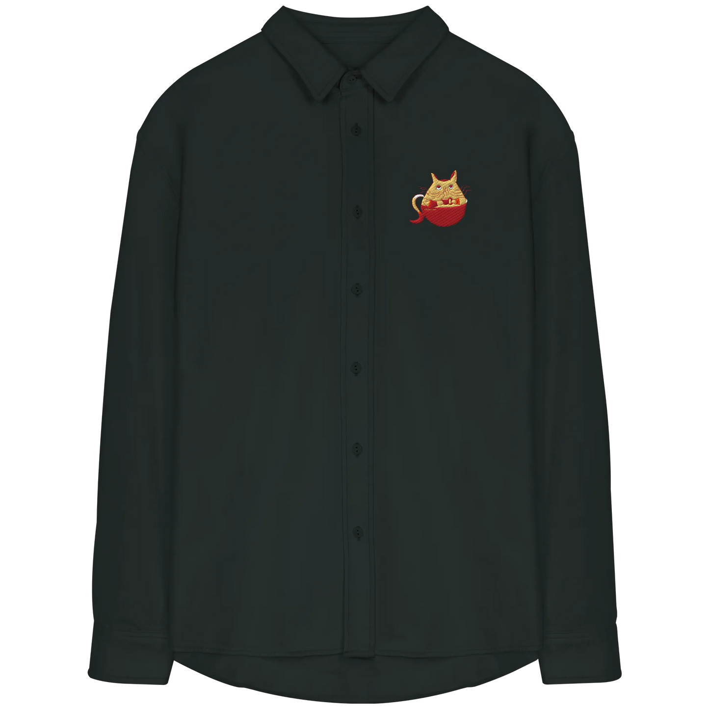 Catuccino - Organic Relaxed Button-Up Shirt