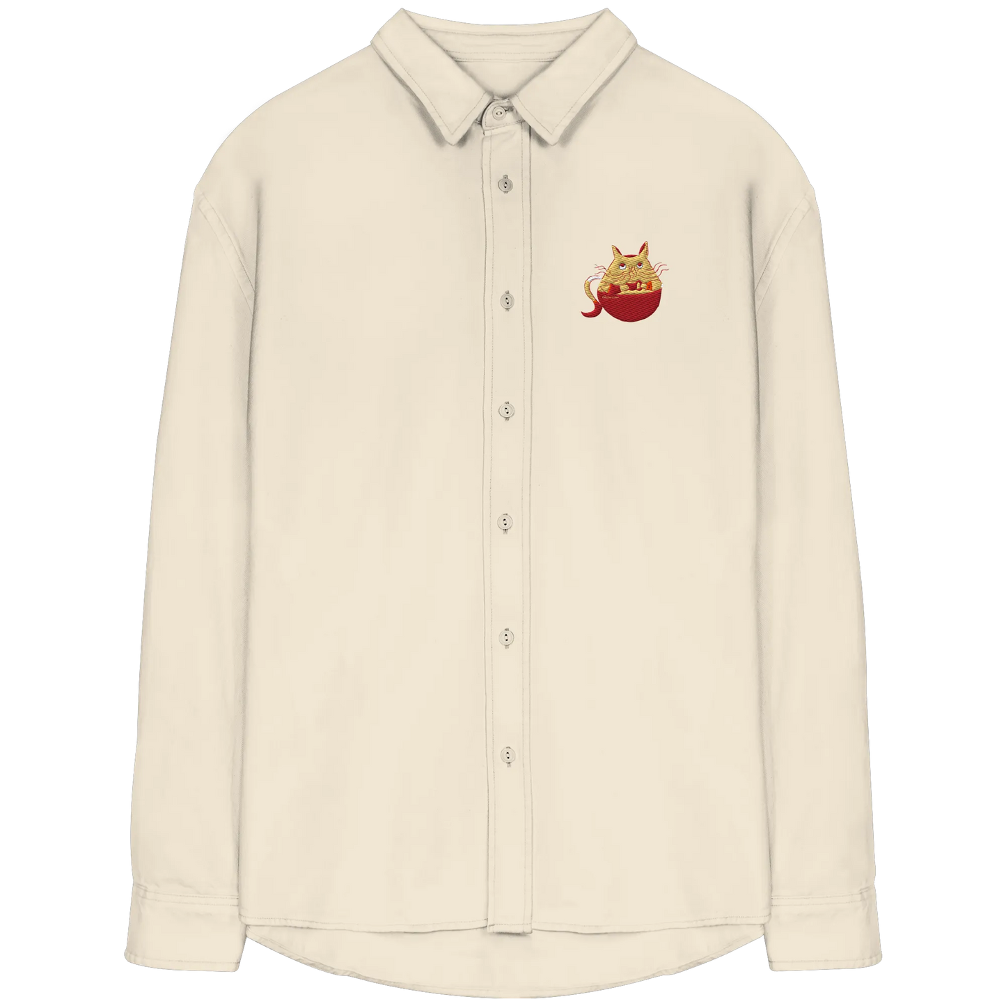 Catuccino - Organic Relaxed Button-Up Shirt