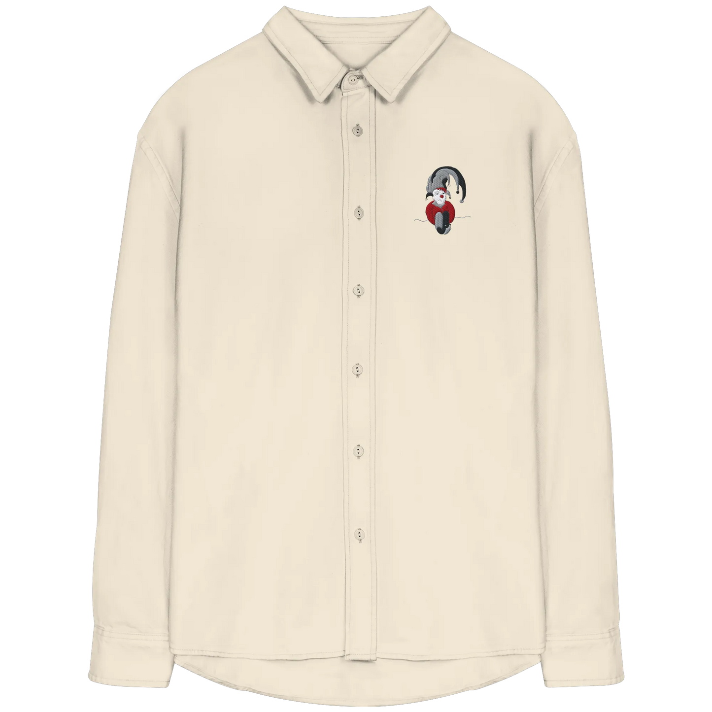 Blue Clown - Organic Relaxed Button-Up Shirt